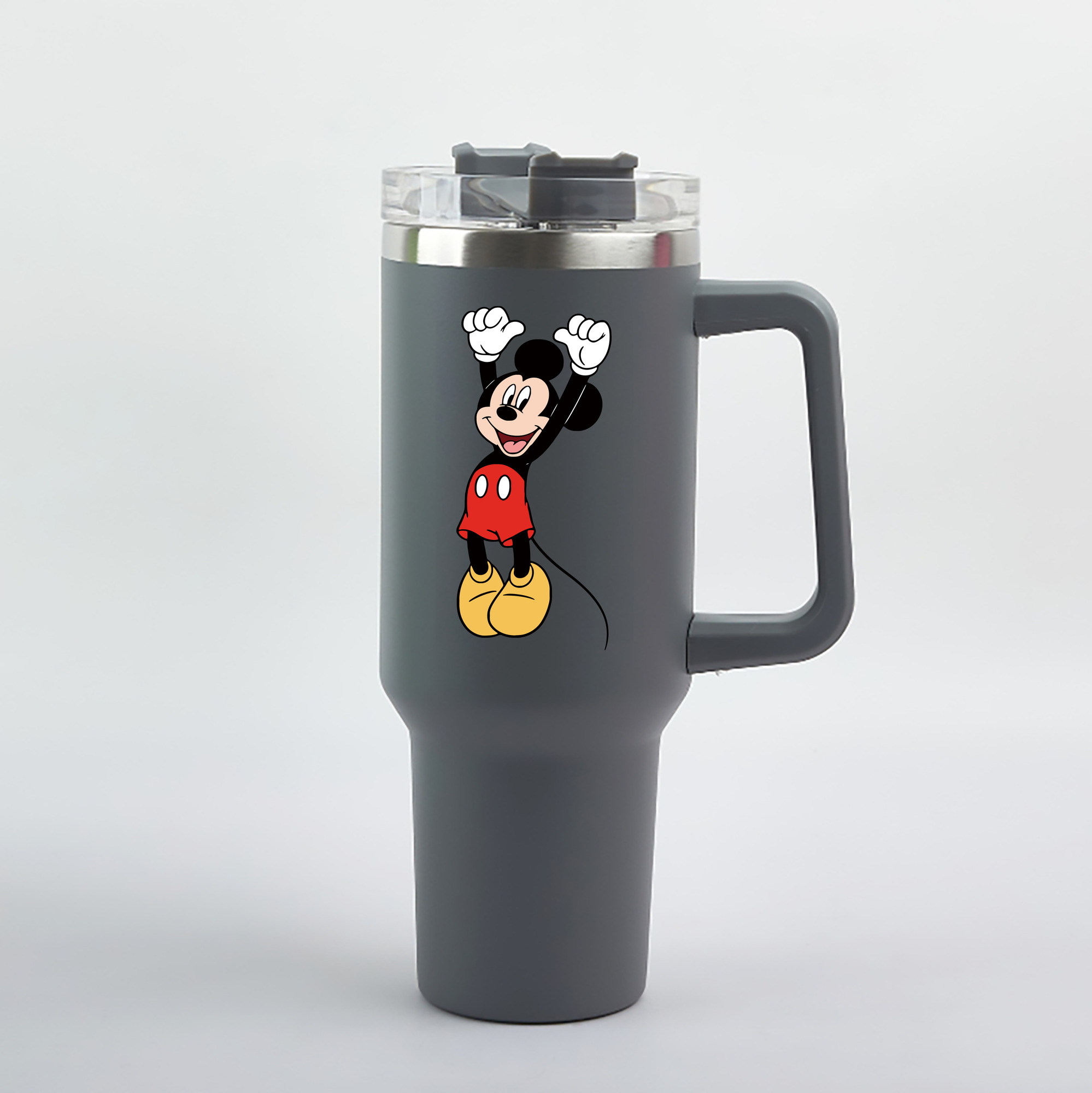 （画像用） ミッキーマウス Mickey Mouse 1200mL車用タンブラー（カラープリント）