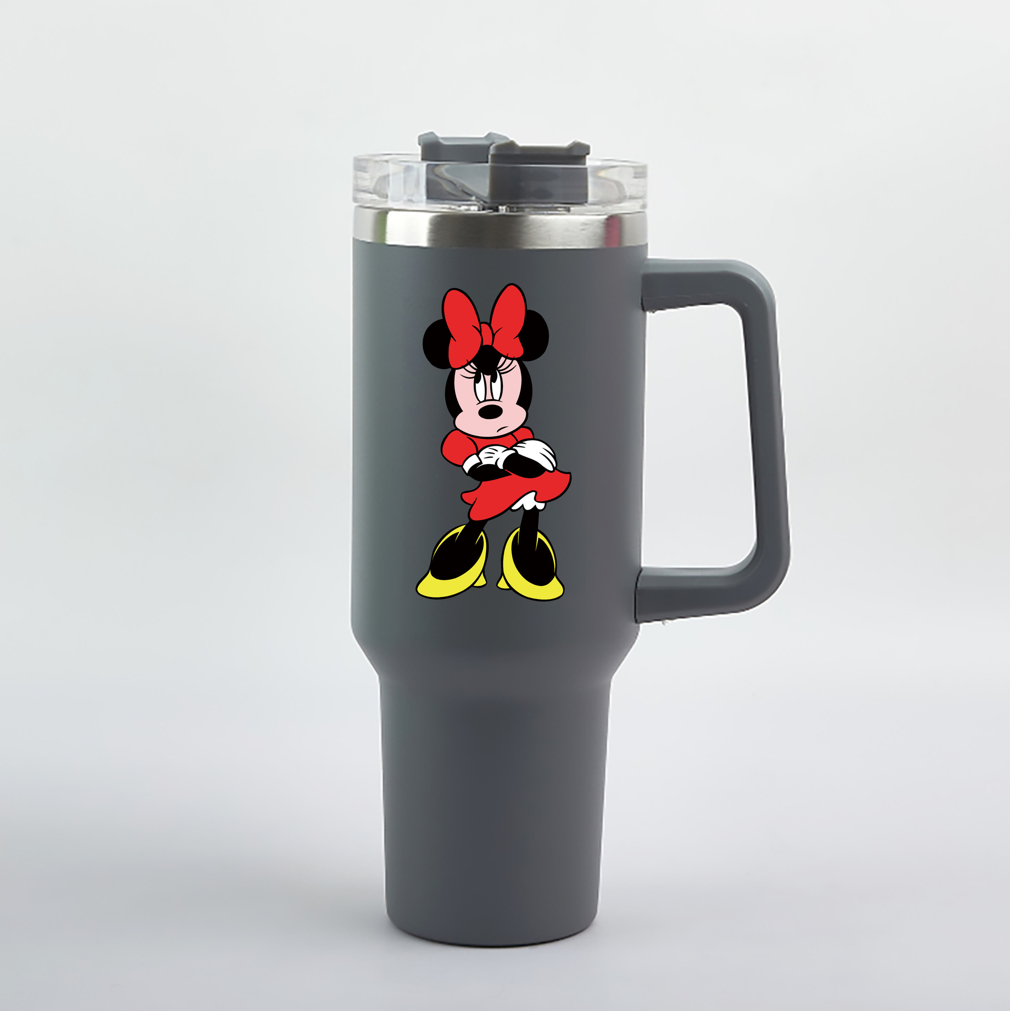 （画像用） ミッキーマウス Mickey Mouse 1200mL車用タンブラー（カラープリント）