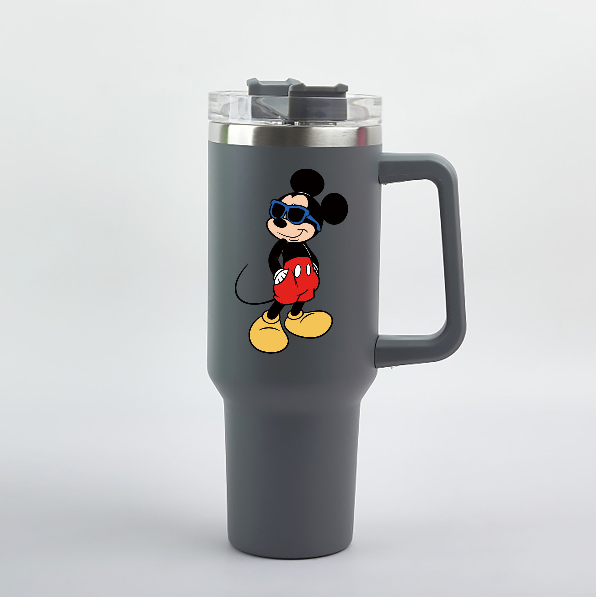 （画像用） ミッキーマウス Mickey Mouse 1200mL車用タンブラー（カラープリント）