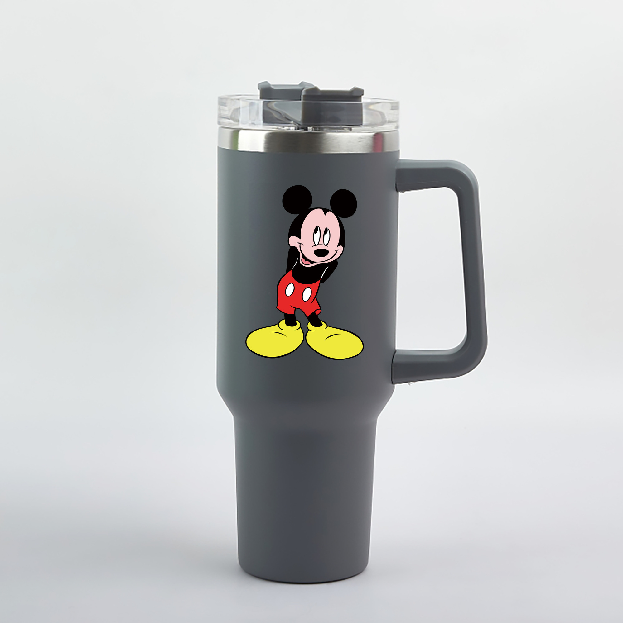 （画像用） ミッキーマウス Mickey Mouse 1200mL車用タンブラー（カラープリント）