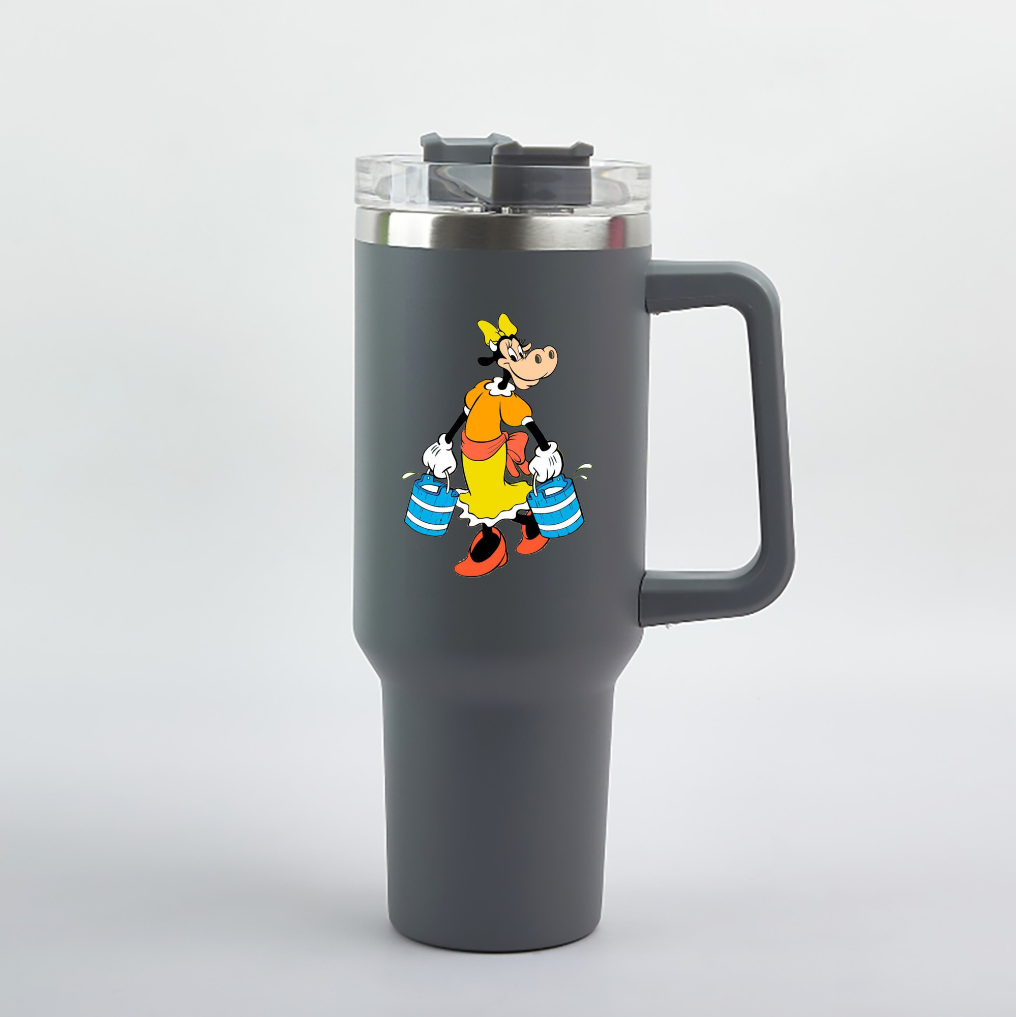 （画像用） ミッキーマウス Mickey Mouse 1200mL車用タンブラー（カラープリント）