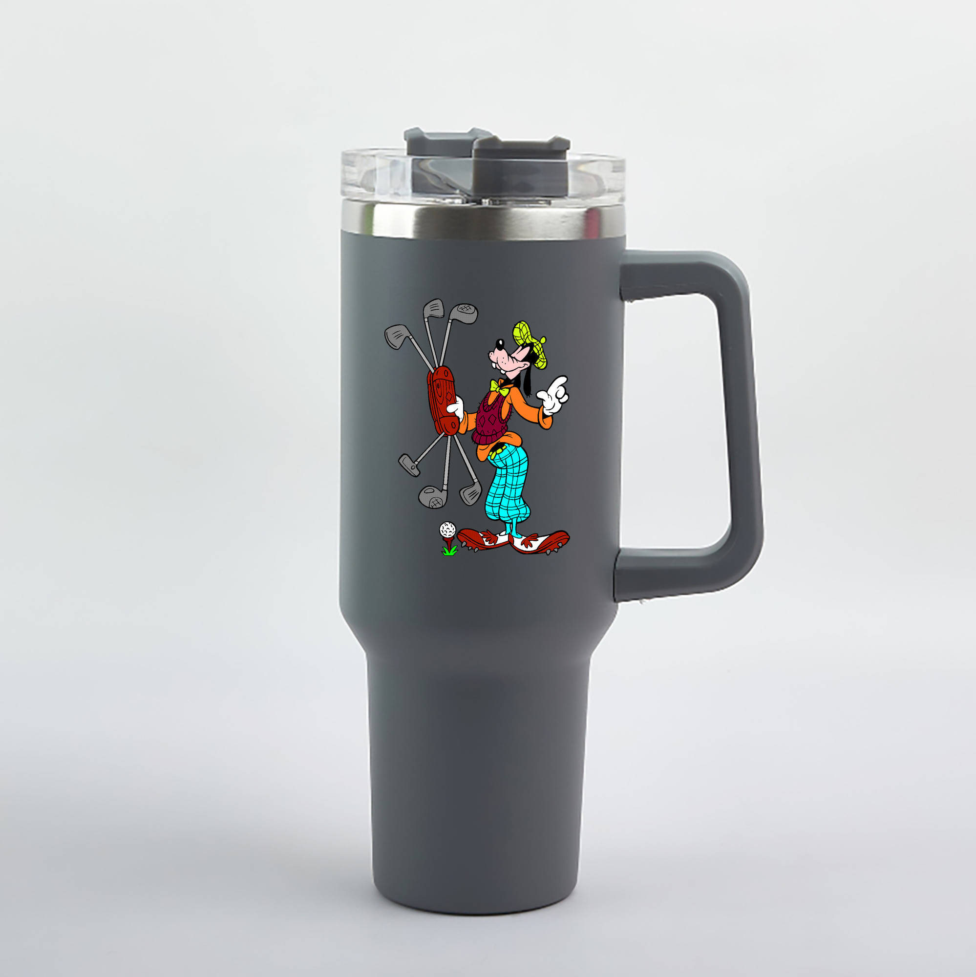 （画像用） ミッキーマウス Mickey Mouse 1200mL車用タンブラー（カラープリント）