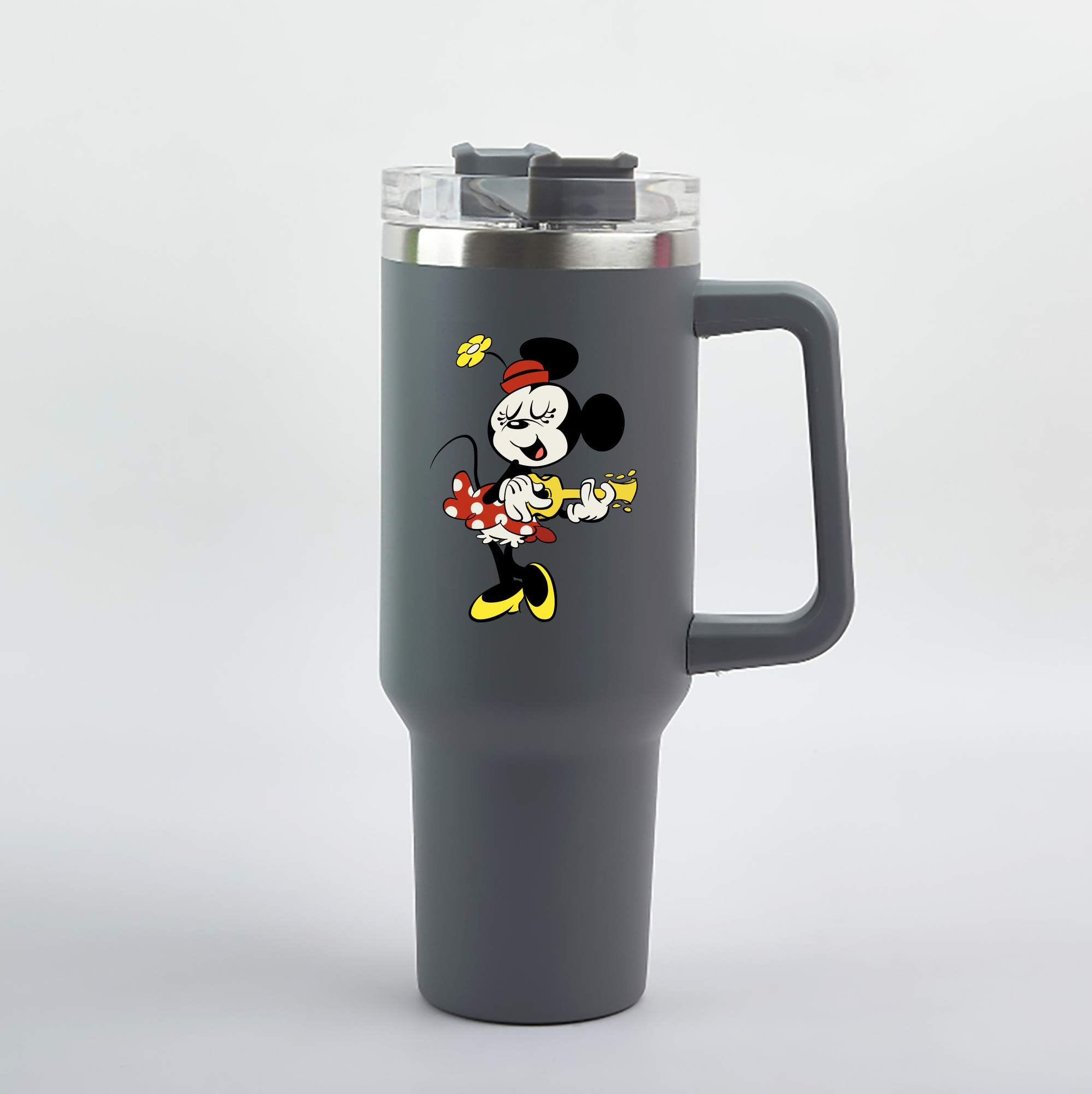 （画像用） ミッキーマウス Mickey Mouse 1200mL車用タンブラー（カラープリント）