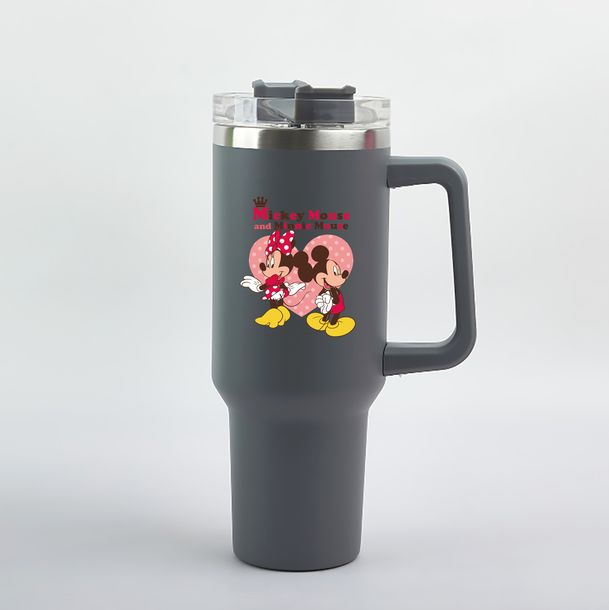 （画像用） ミッキーマウス Mickey Mouse 1200mL車用タンブラー（カラープリント）