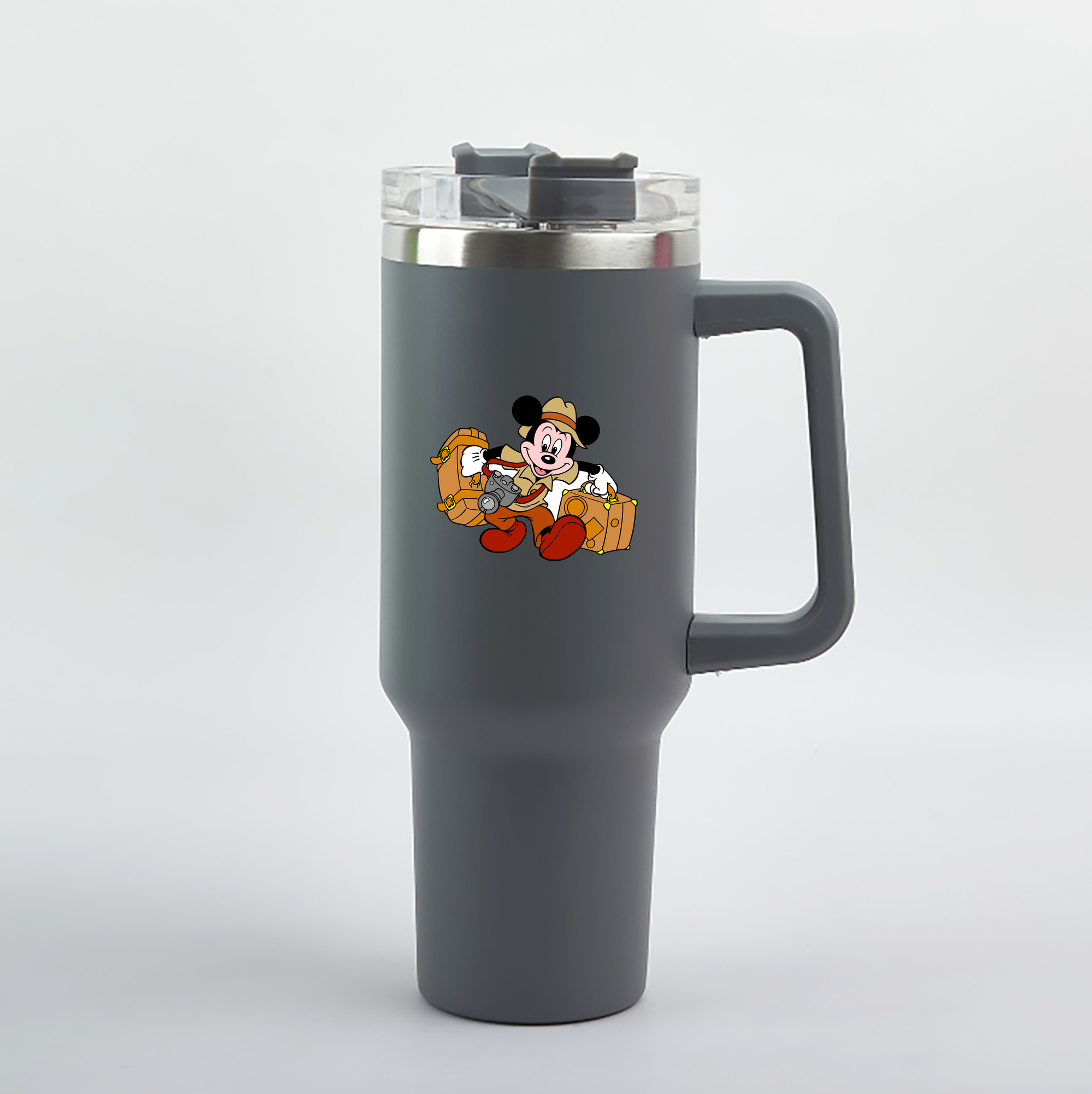 （画像用） ミッキーマウス Mickey Mouse 1200mL車用タンブラー（カラープリント）