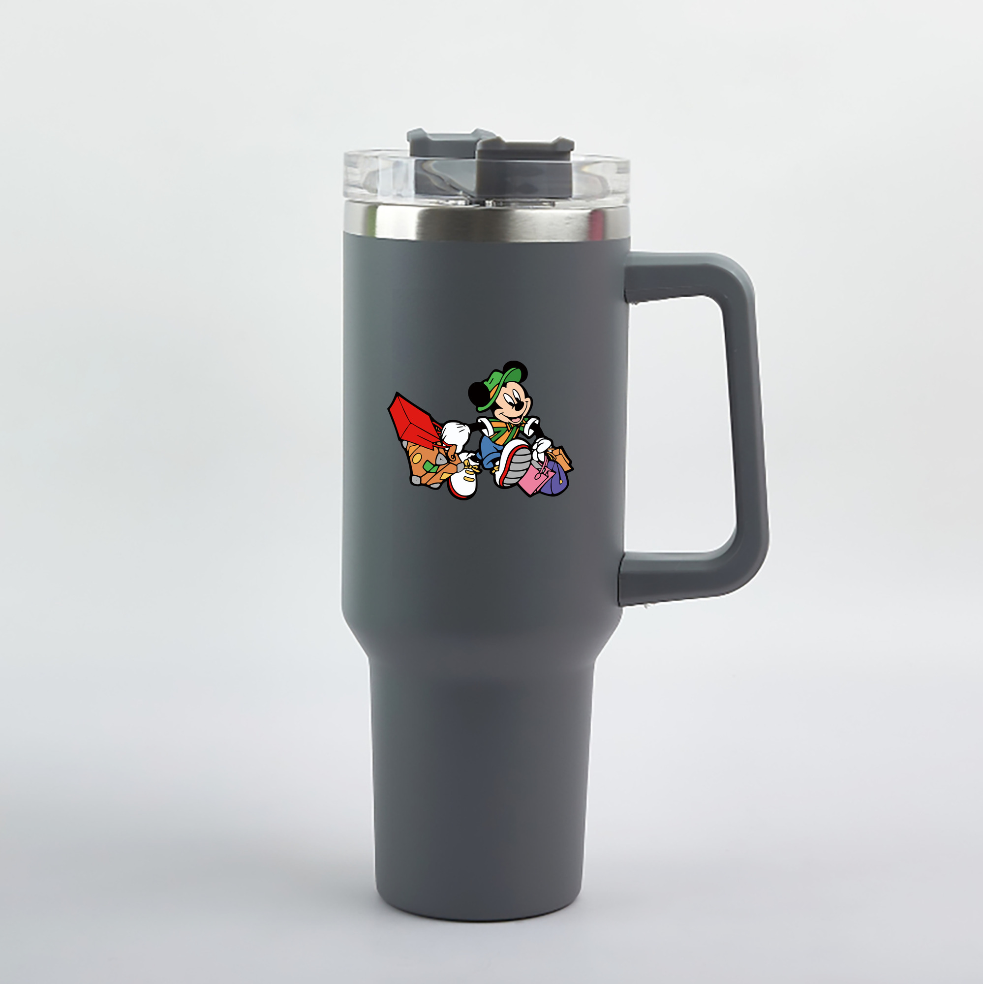 （画像用） ミッキーマウス Mickey Mouse 1200mL車用タンブラー（カラープリント）
