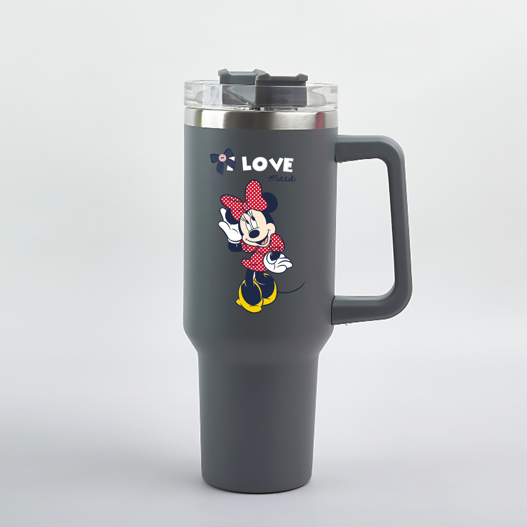 （画像用） ミッキーマウス Mickey Mouse 1200mL車用タンブラー（カラープリント）