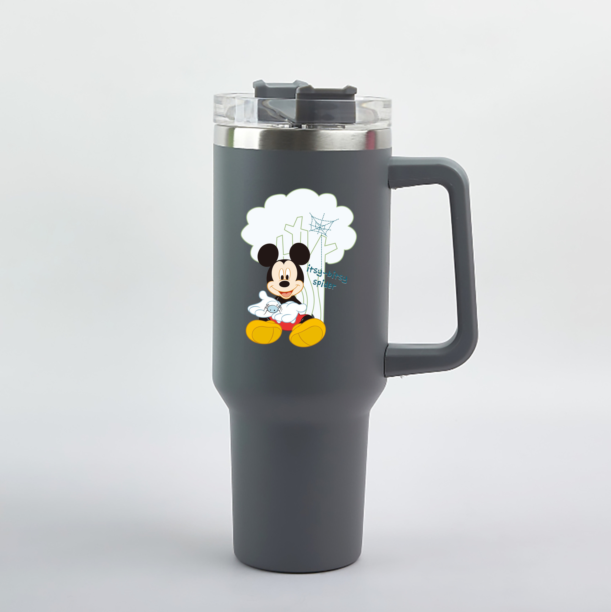 （画像用） ミッキーマウス Mickey Mouse 1200mL車用タンブラー（カラープリント）