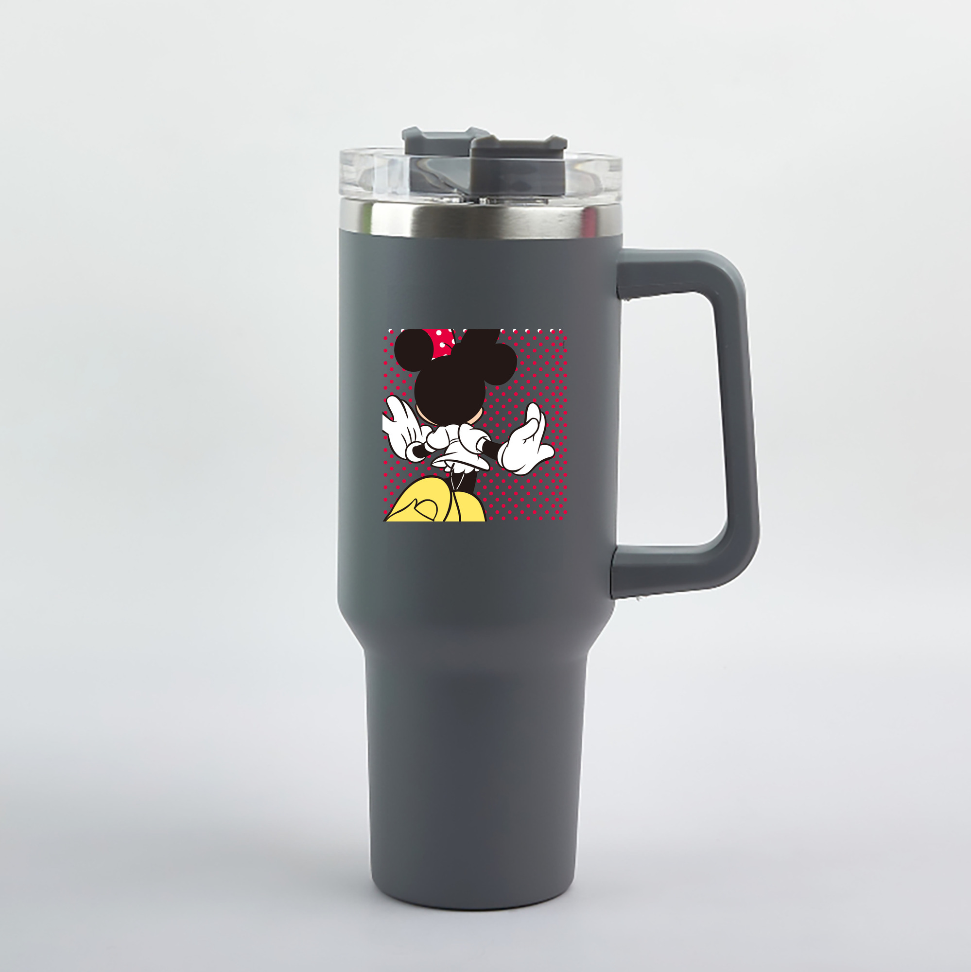 （画像用） ミッキーマウス Mickey Mouse 1200mL車用タンブラー（カラープリント）