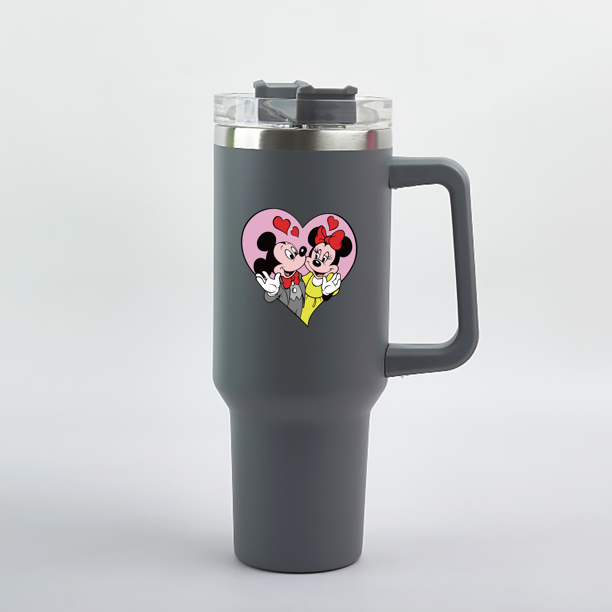 （画像用） ミッキーマウス Mickey Mouse 1200mL車用タンブラー（カラープリント）