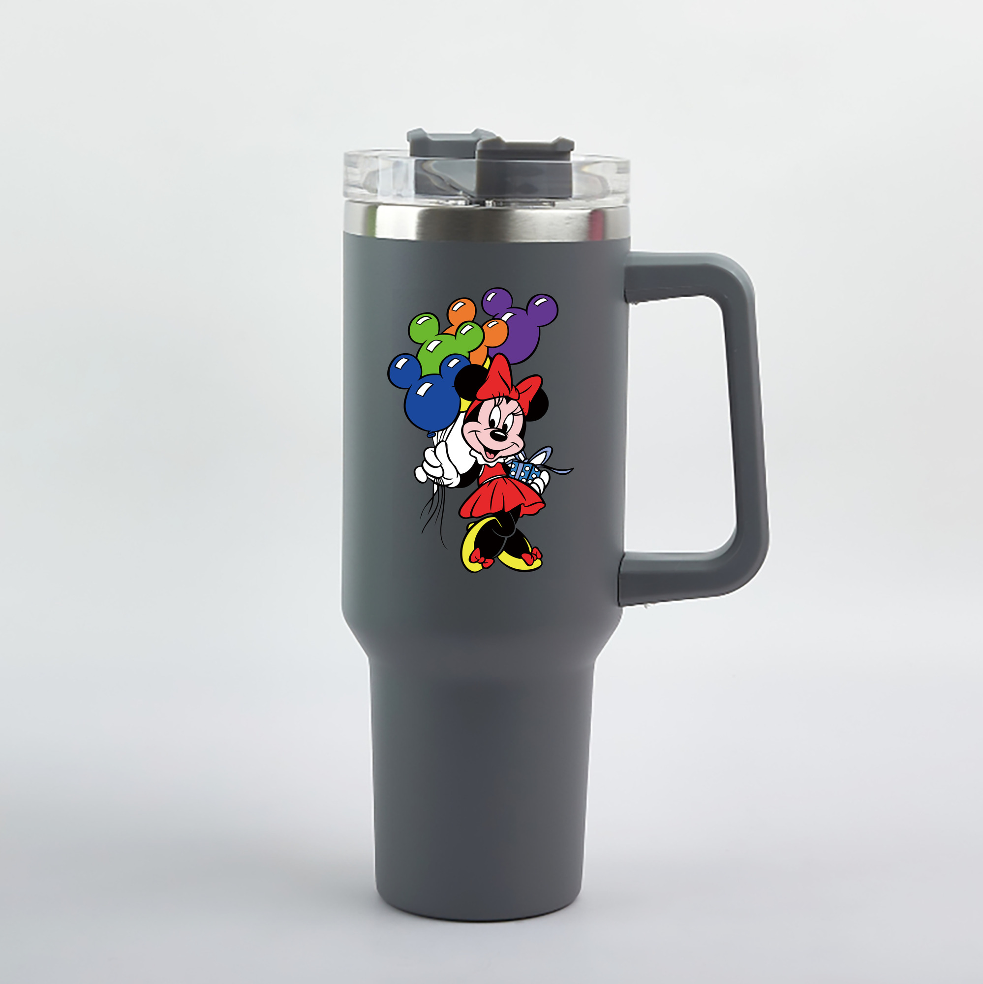 （画像用） ミッキーマウス Mickey Mouse 1200mL車用タンブラー（カラープリント）