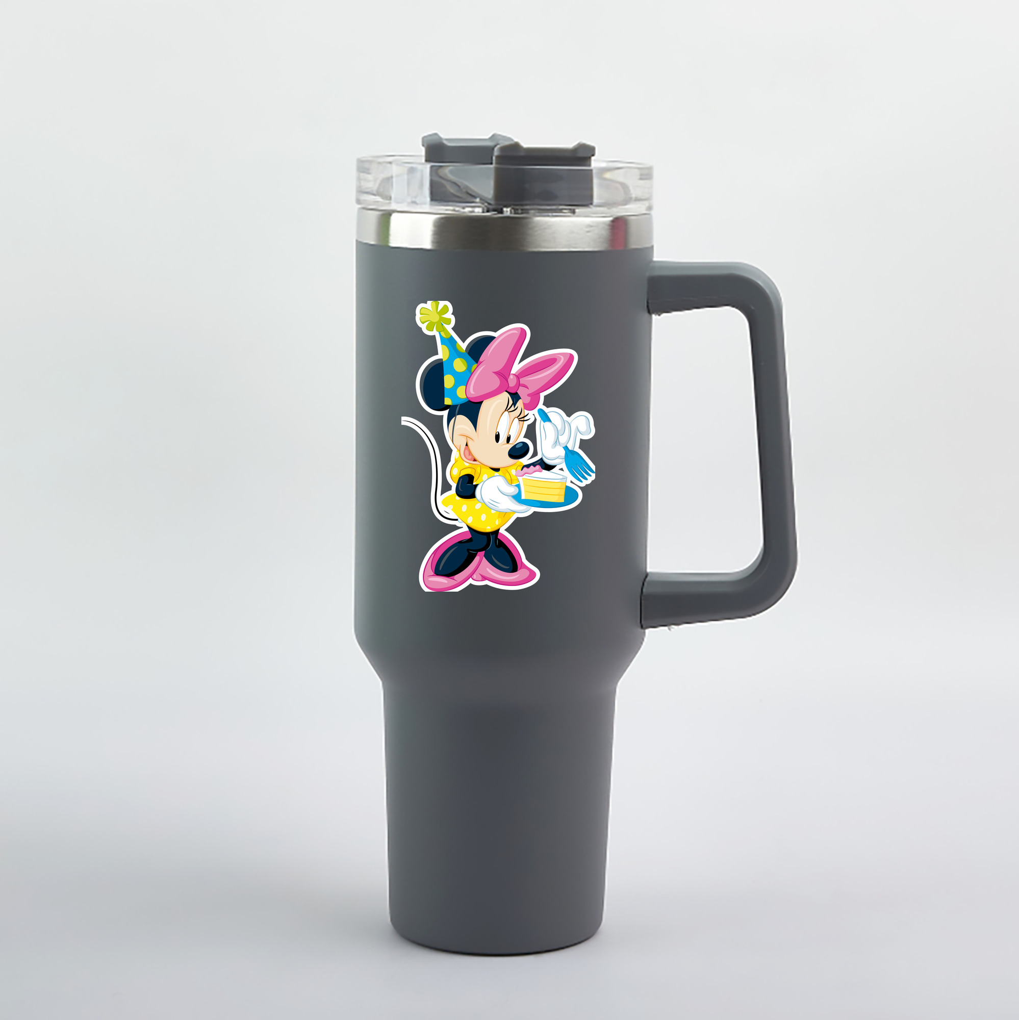 （画像用） ミッキーマウス Mickey Mouse 1200mL車用タンブラー（カラープリント）
