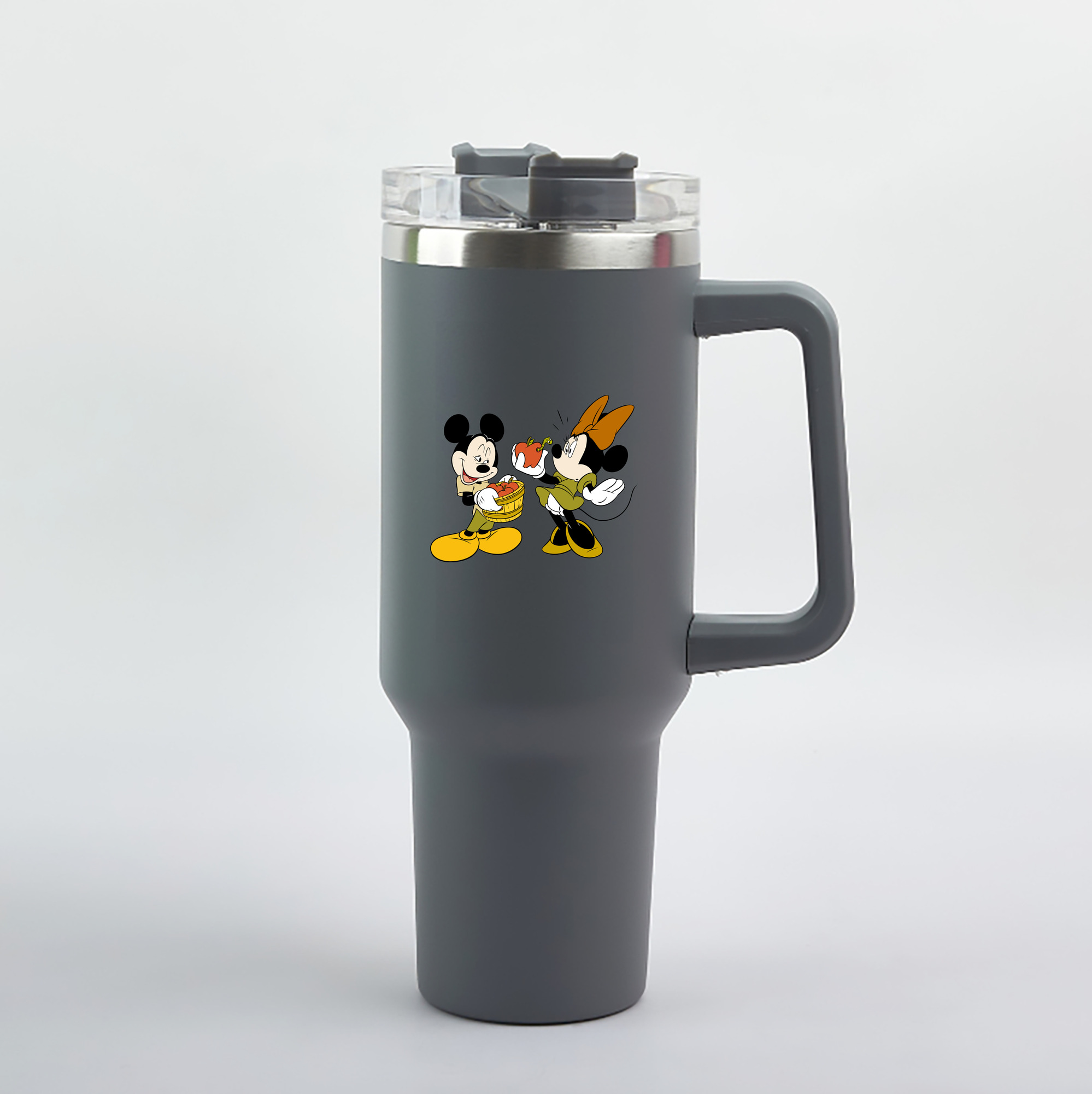 （画像用） ミッキーマウス Mickey Mouse 1200mL車用タンブラー（カラープリント）