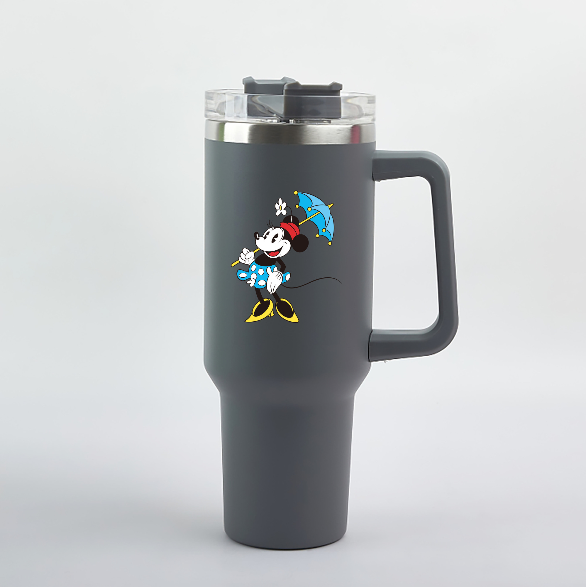 （画像用） ミッキーマウス Mickey Mouse 1200mL車用タンブラー（カラープリント）