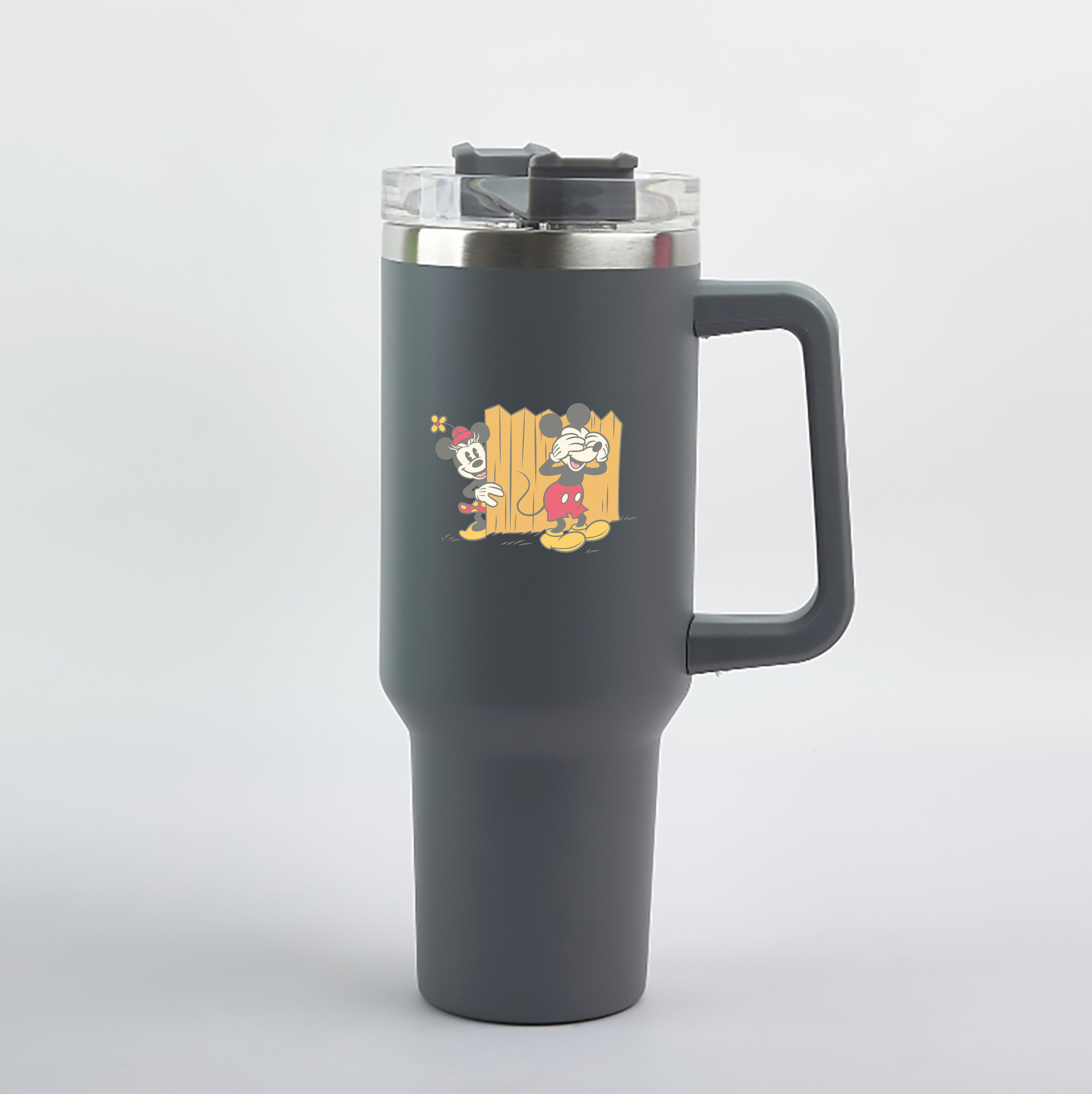 （画像用） ミッキーマウス Mickey Mouse 1200mL車用タンブラー（カラープリント）