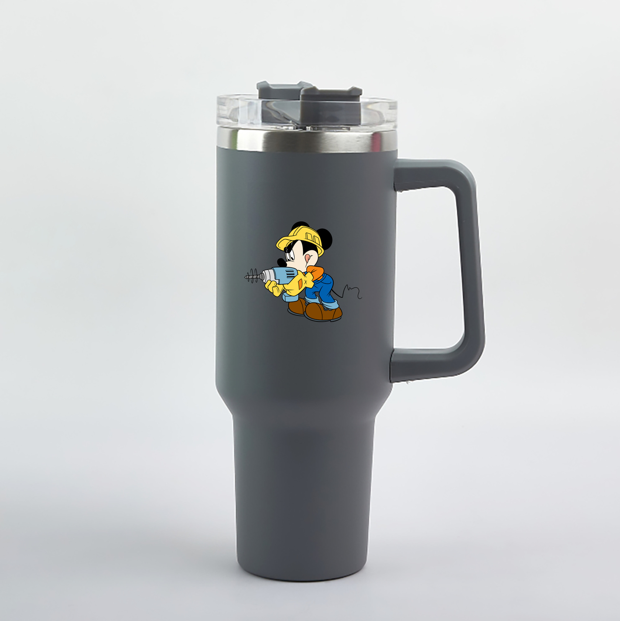 （画像用） ミッキーマウス Mickey Mouse 1200mL車用タンブラー（カラープリント）