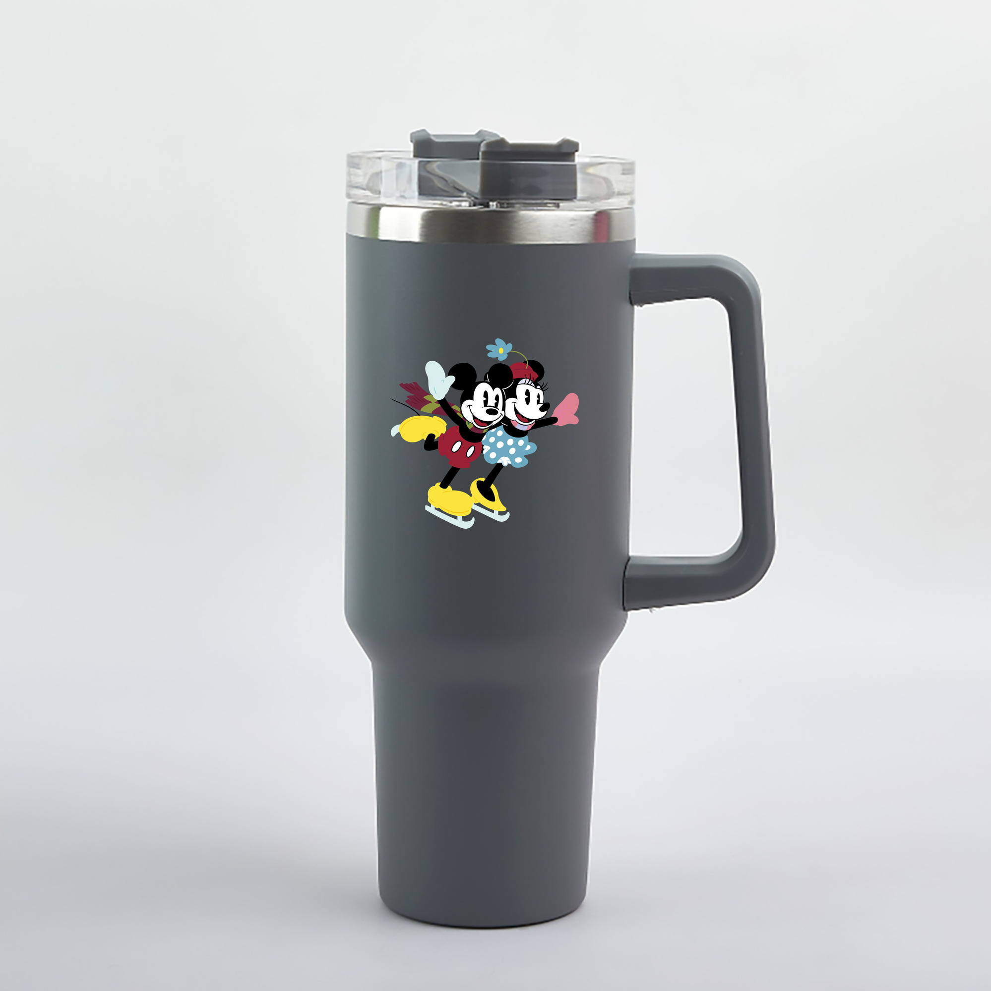 （画像用） ミッキーマウス Mickey Mouse 1200mL車用タンブラー（カラープリント）