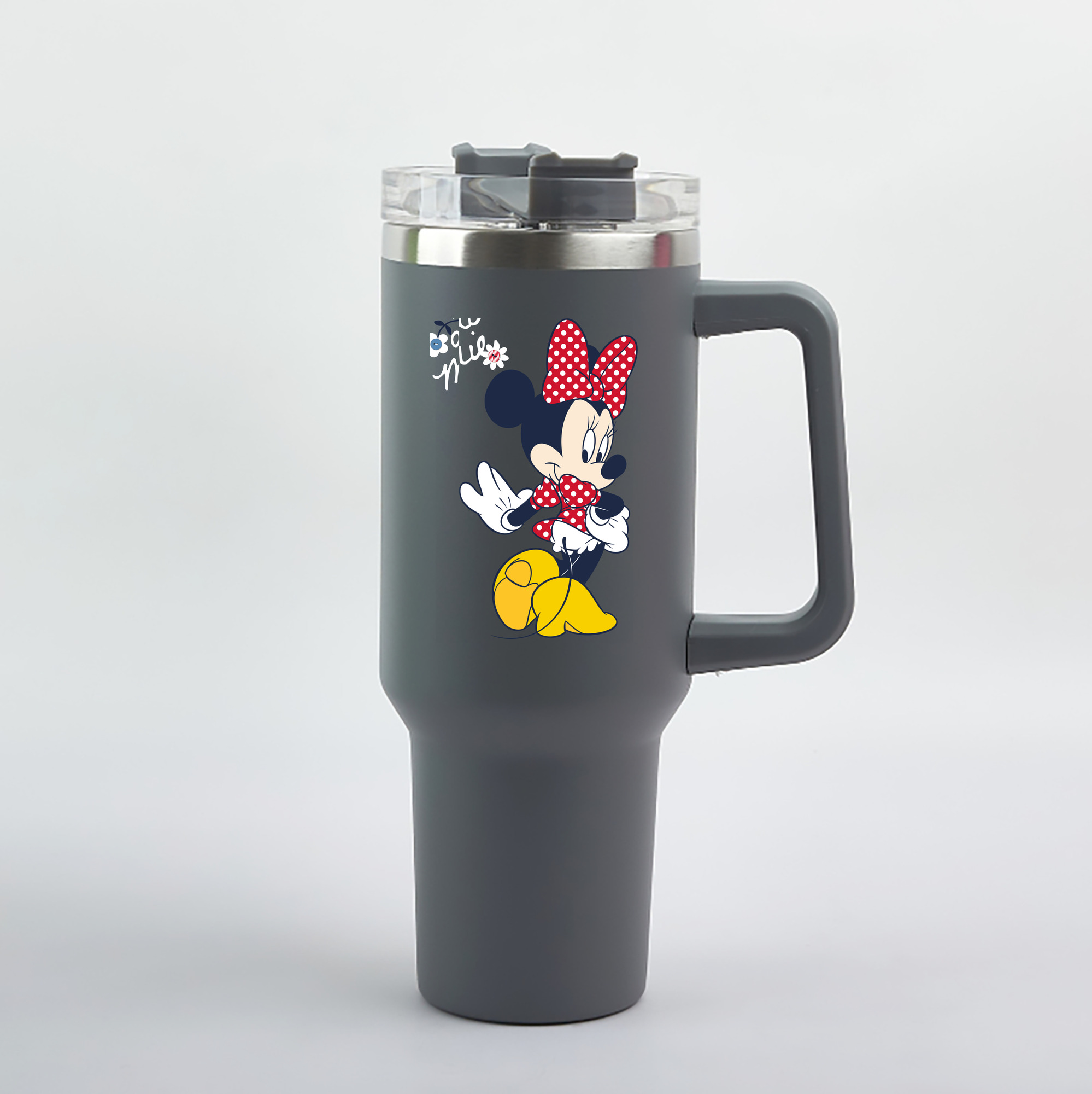 （画像用） ミッキーマウス Mickey Mouse 1200mL車用タンブラー（カラープリント）