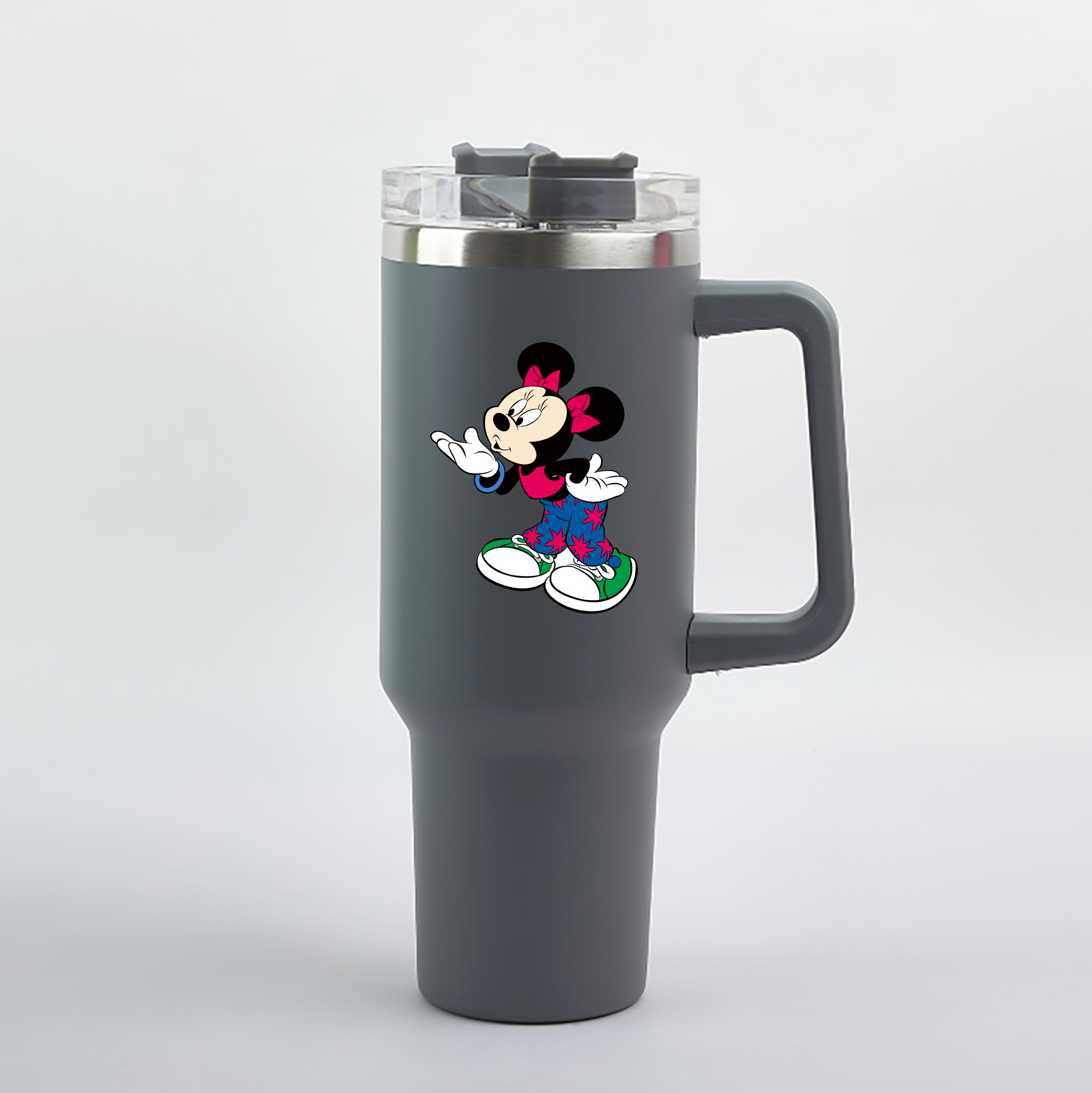 （画像用） ミッキーマウス Mickey Mouse 1200mL車用タンブラー（カラープリント）