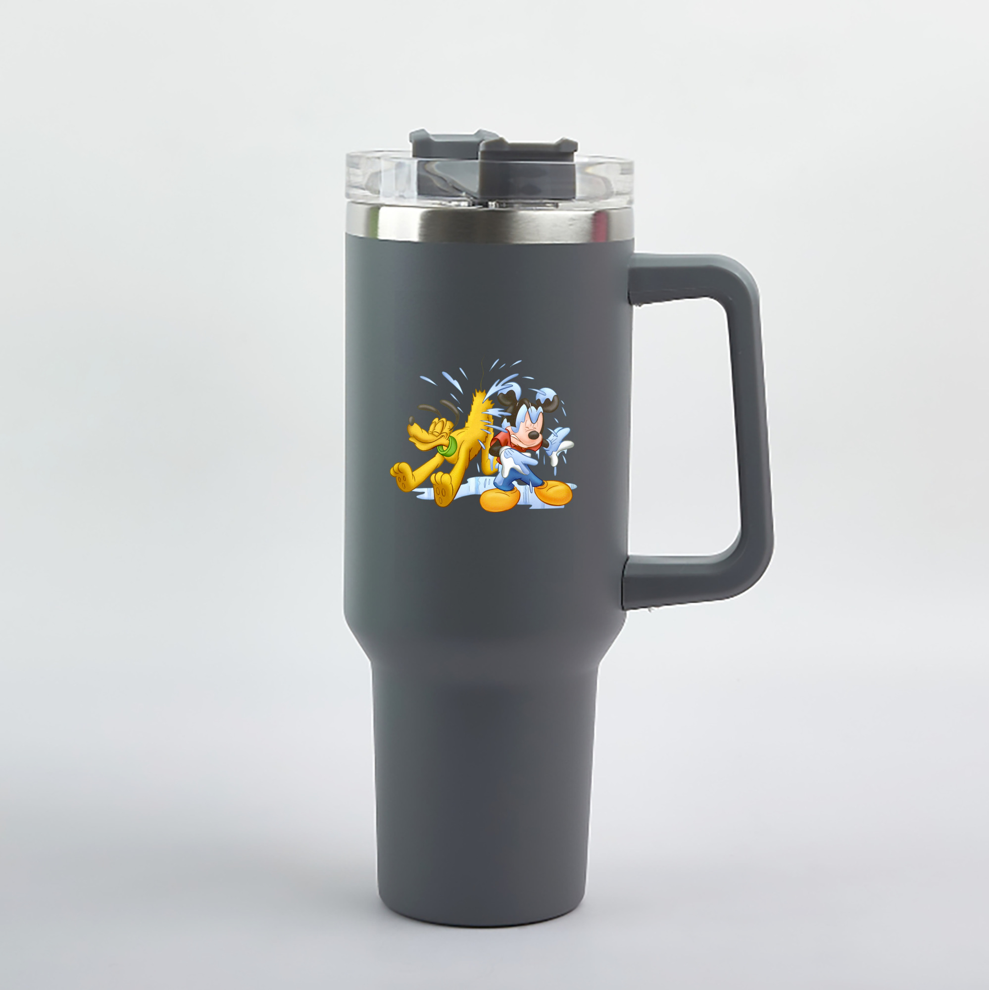 （画像用） ミッキーマウス Mickey Mouse 1200mL車用タンブラー（カラープリント）
