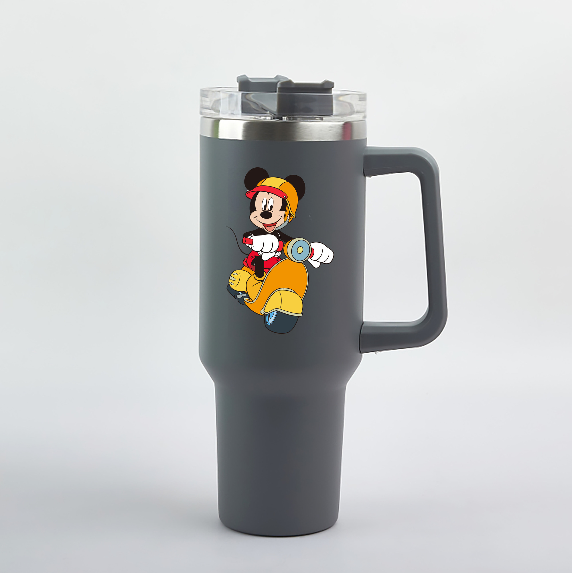 （画像用） ミッキーマウス Mickey Mouse 1200mL車用タンブラー（カラープリント）