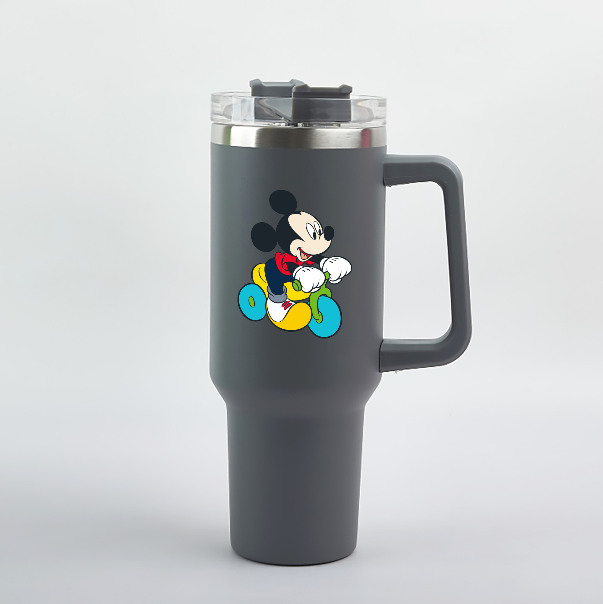 （画像用） ミッキーマウス Mickey Mouse 1200mL車用タンブラー（カラープリント）