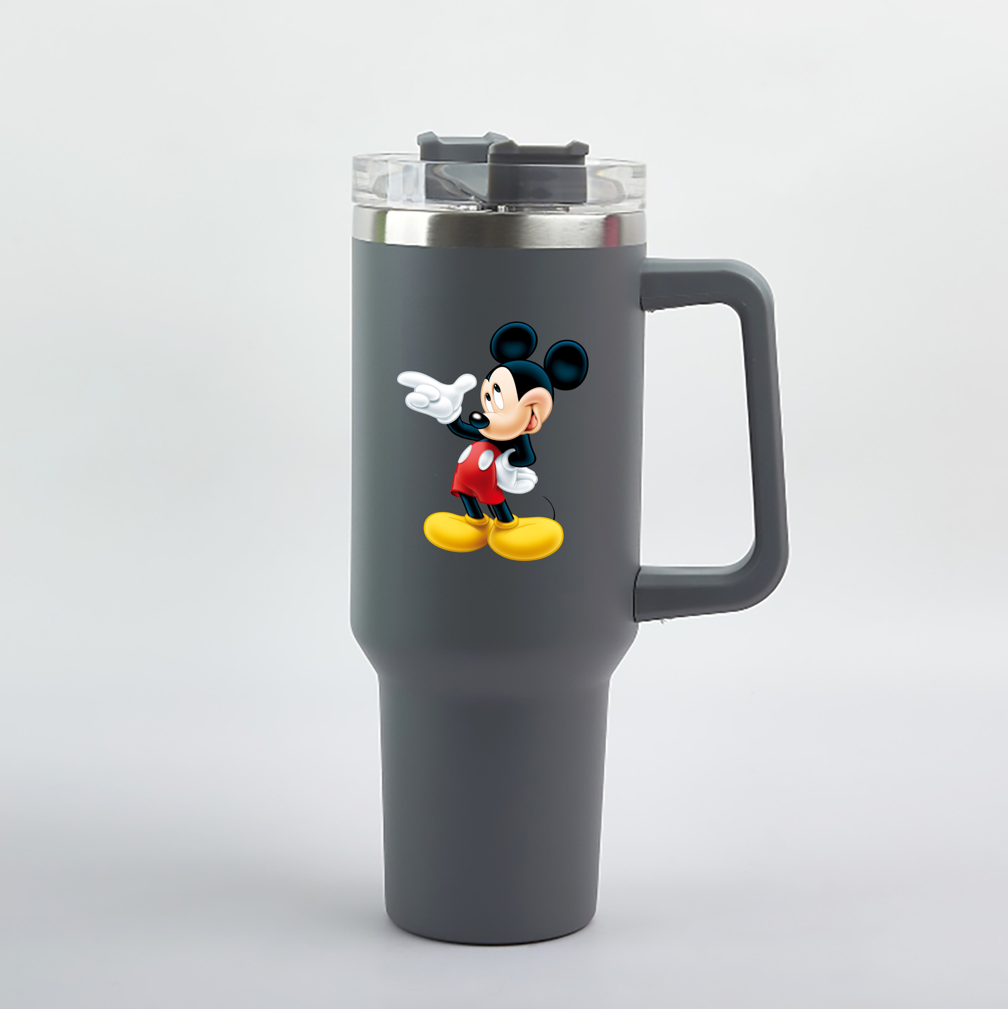 （画像用） ミッキーマウス Mickey Mouse 1200mL車用タンブラー（カラープリント）