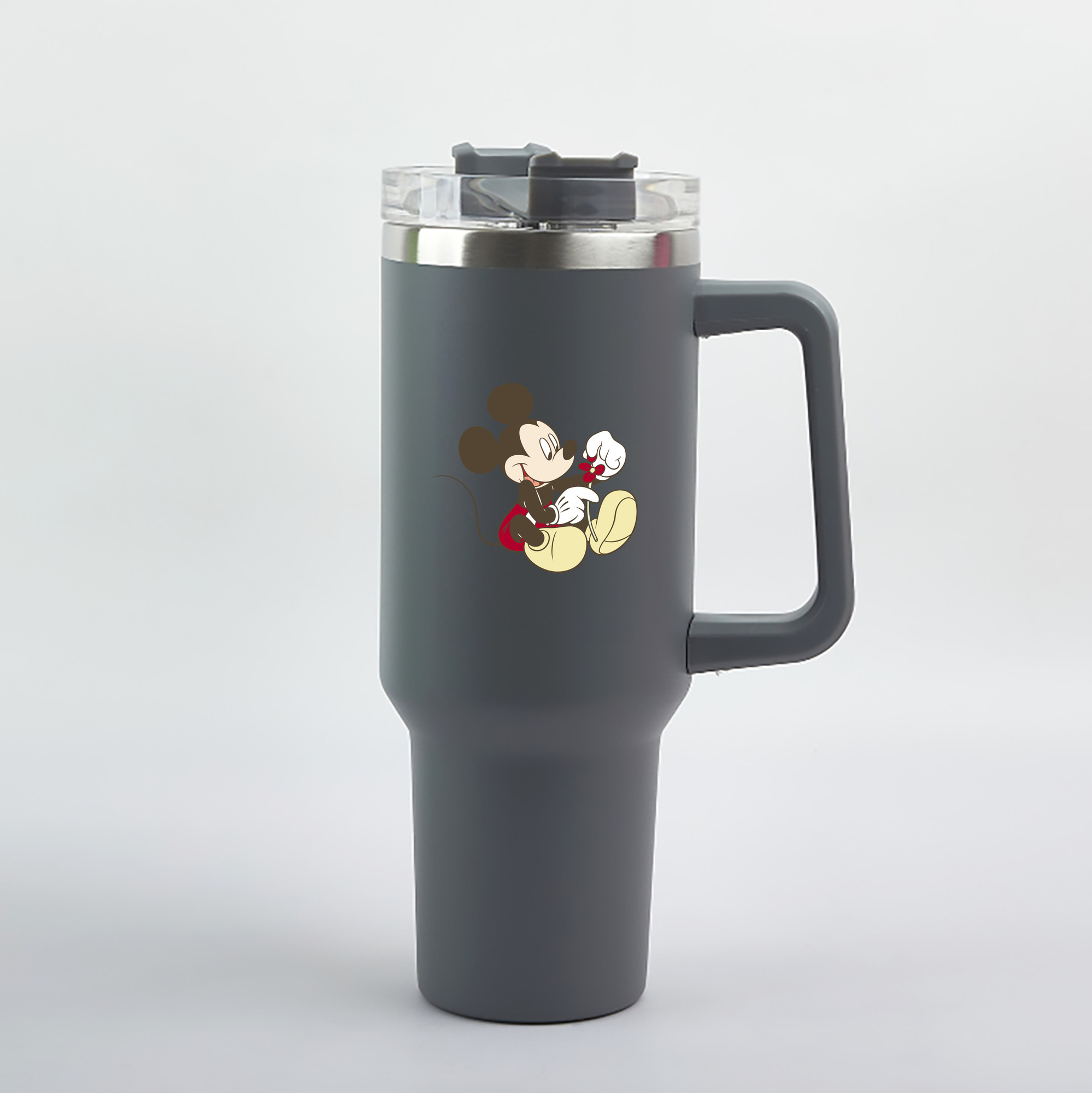 （画像用） ミッキーマウス Mickey Mouse 1200mL車用タンブラー（カラープリント）