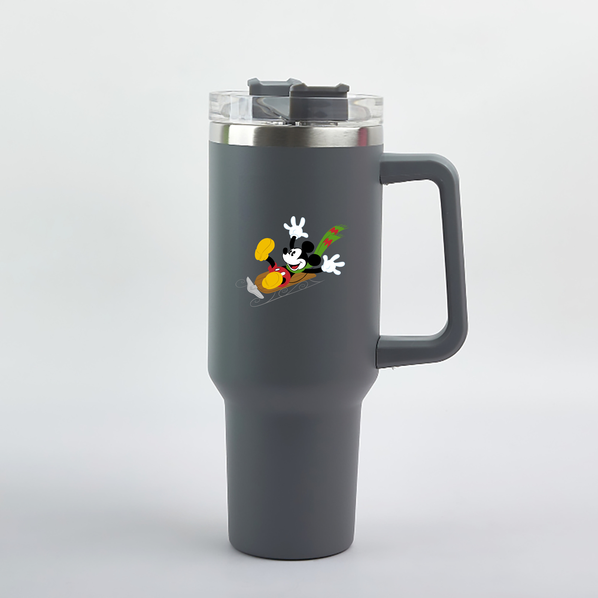 （画像用） ミッキーマウス Mickey Mouse 1200mL車用タンブラー（カラープリント）