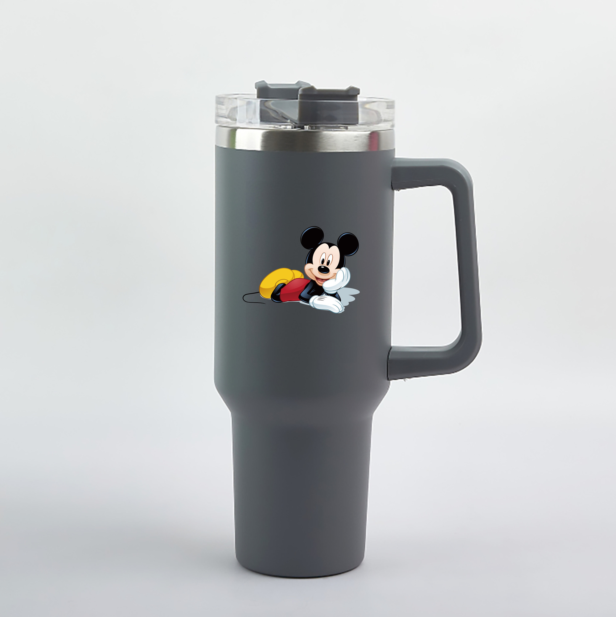 （画像用） ミッキーマウス Mickey Mouse 1200mL車用タンブラー（カラープリント）