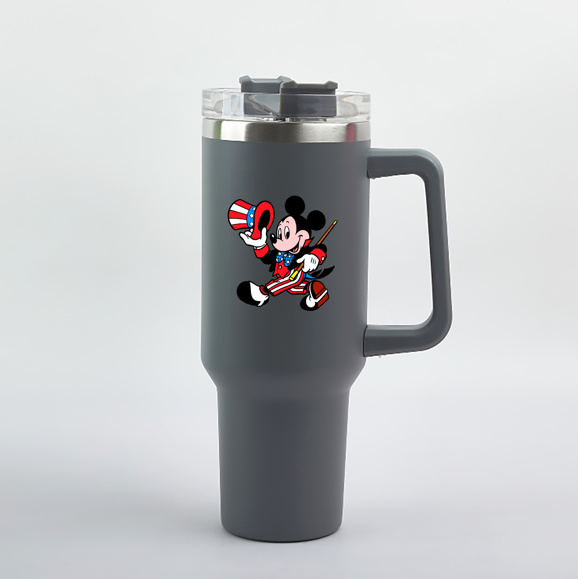 （画像用） ミッキーマウス Mickey Mouse 1200mL車用タンブラー（カラープリント）