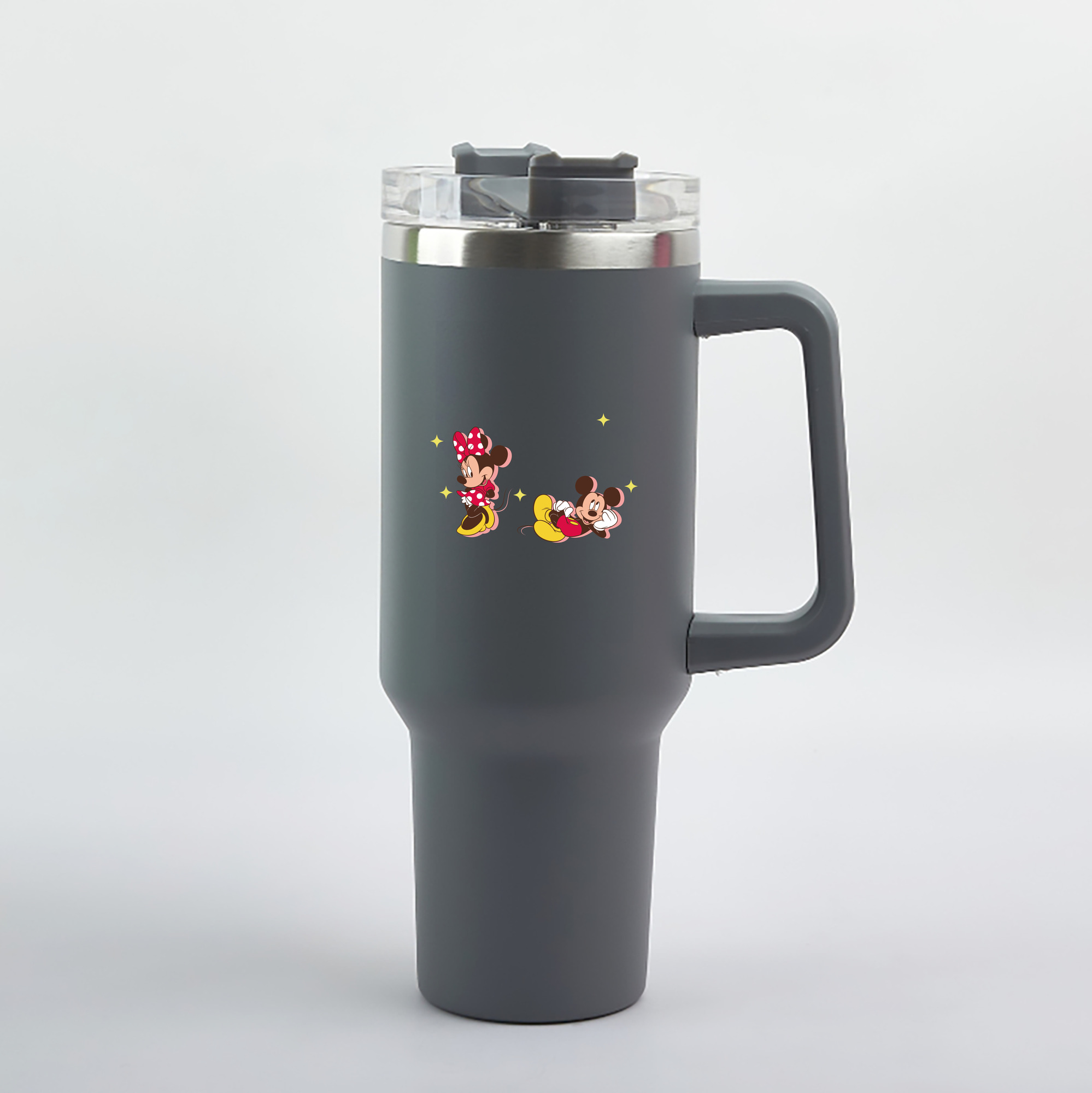 （画像用） ミッキーマウス Mickey Mouse 1200mL車用タンブラー（カラープリント）