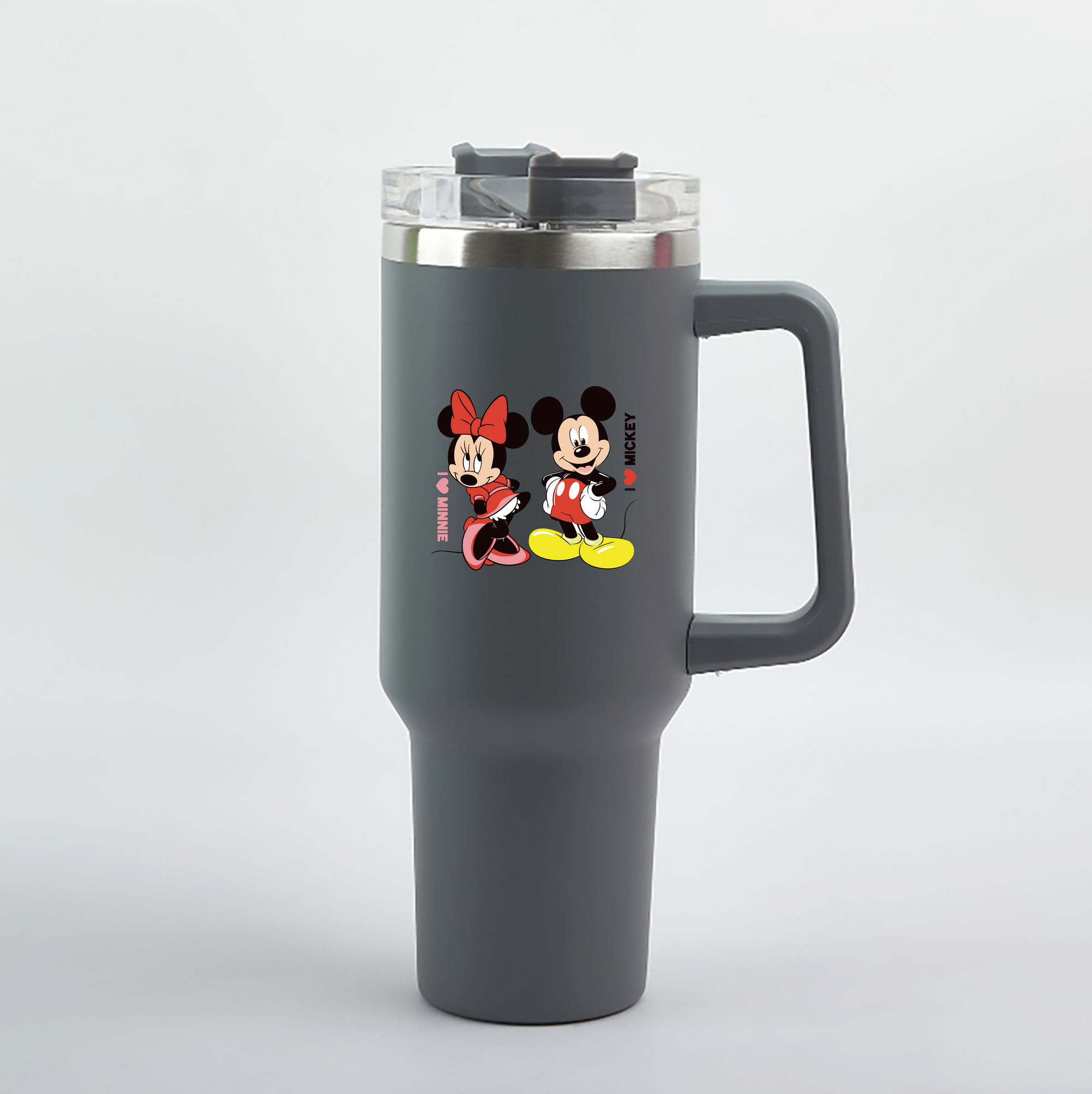 （画像用） ミッキーマウス Mickey Mouse 1200mL車用タンブラー（カラープリント）