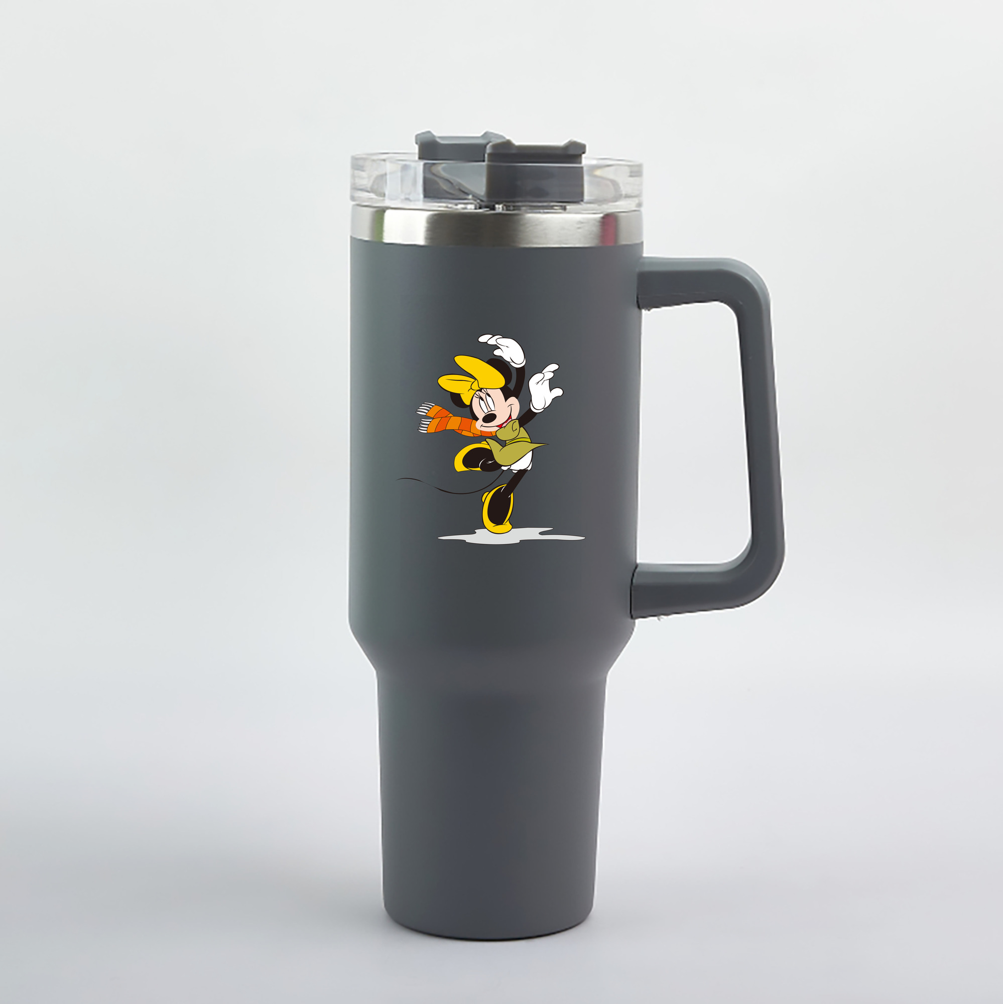 （画像用） ミッキーマウス Mickey Mouse 1200mL車用タンブラー（カラープリント）