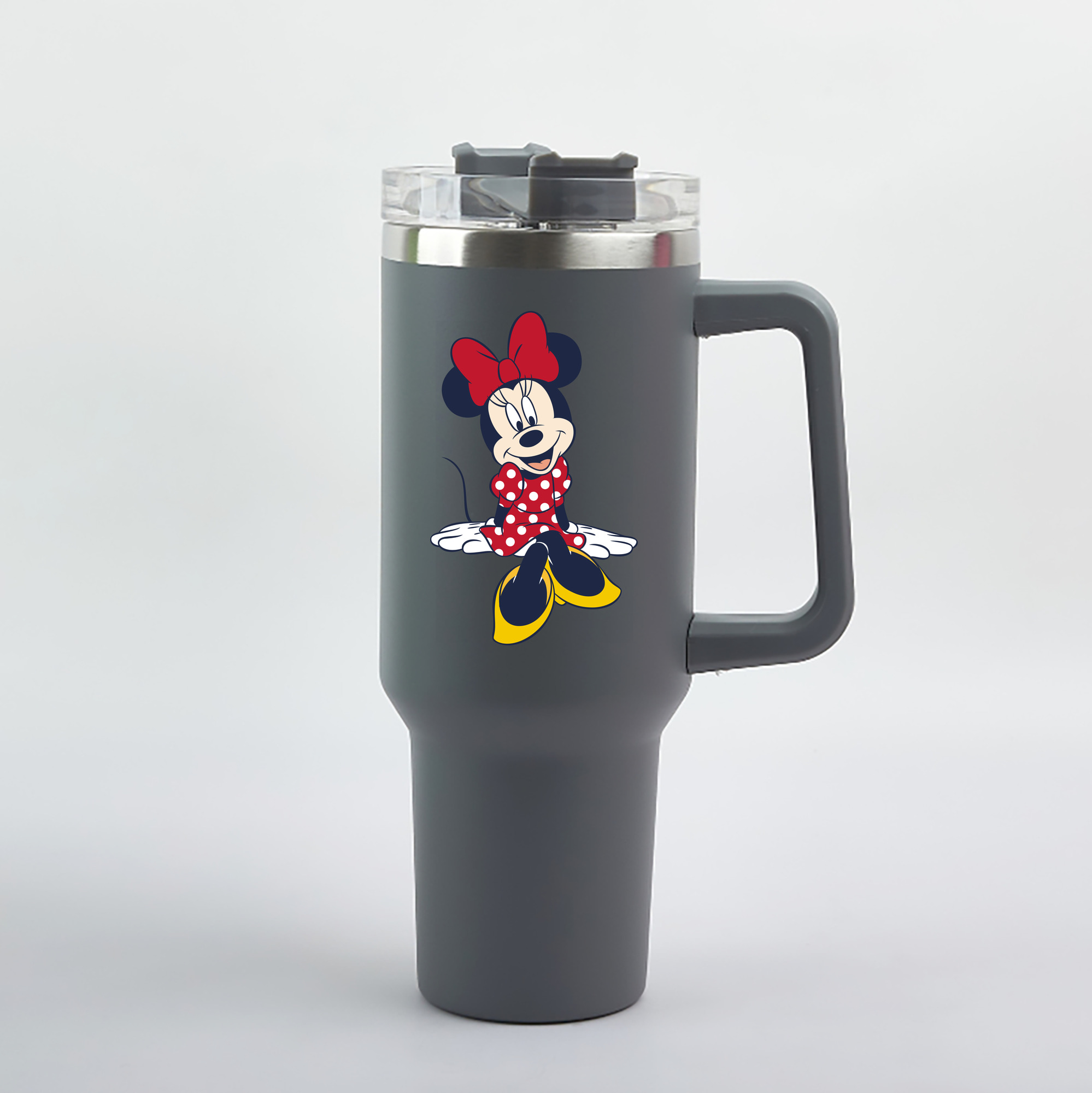 （画像用） ミッキーマウス Mickey Mouse 1200mL車用タンブラー（カラープリント）