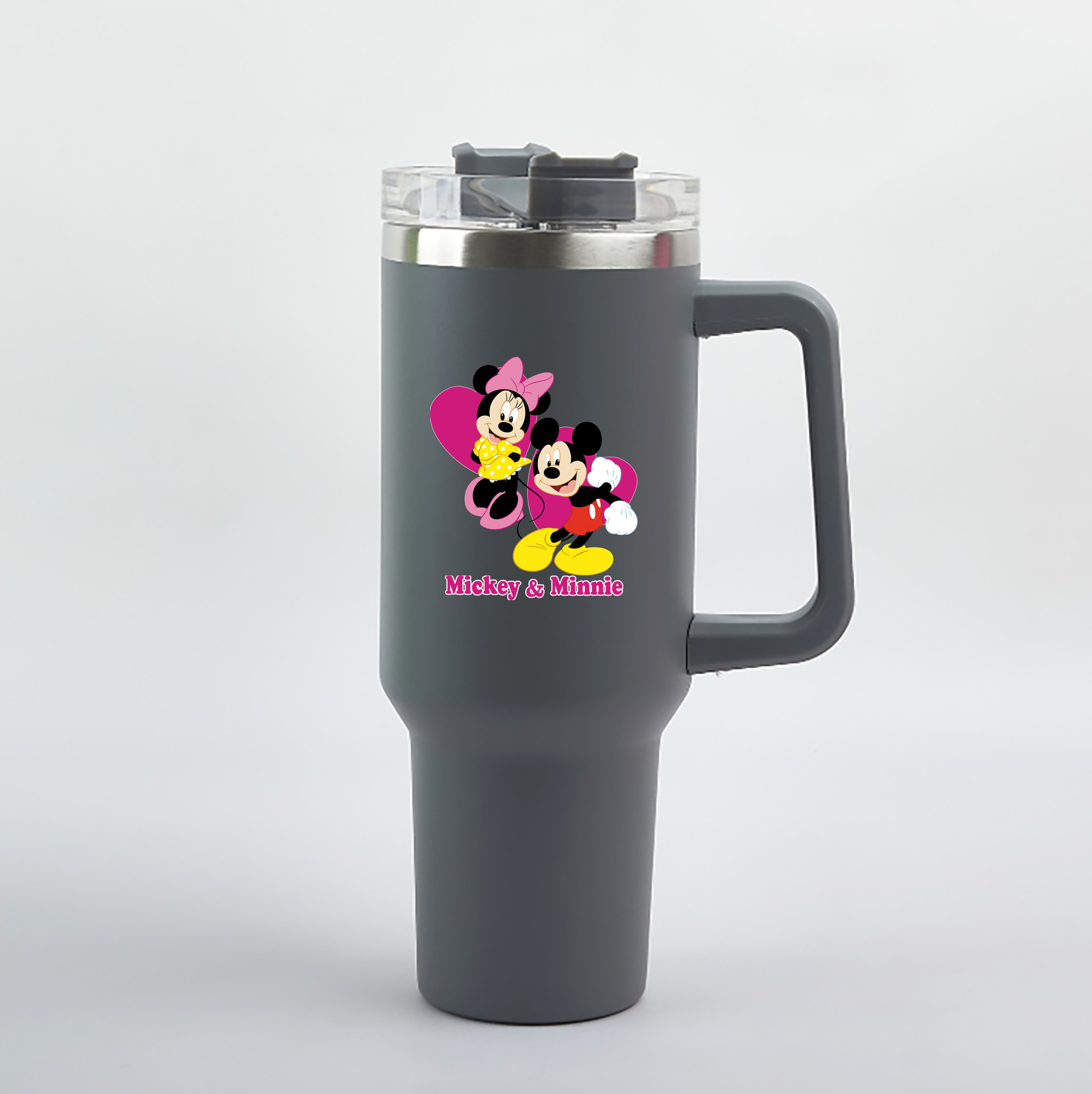 （画像用） ミッキーマウス Mickey Mouse 1200mL車用タンブラー（カラープリント）