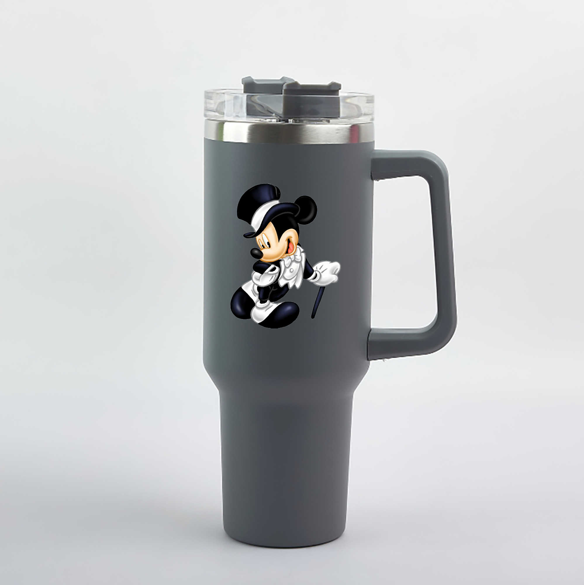 （画像用） ミッキーマウス Mickey Mouse 1200mL車用タンブラー（カラープリント）