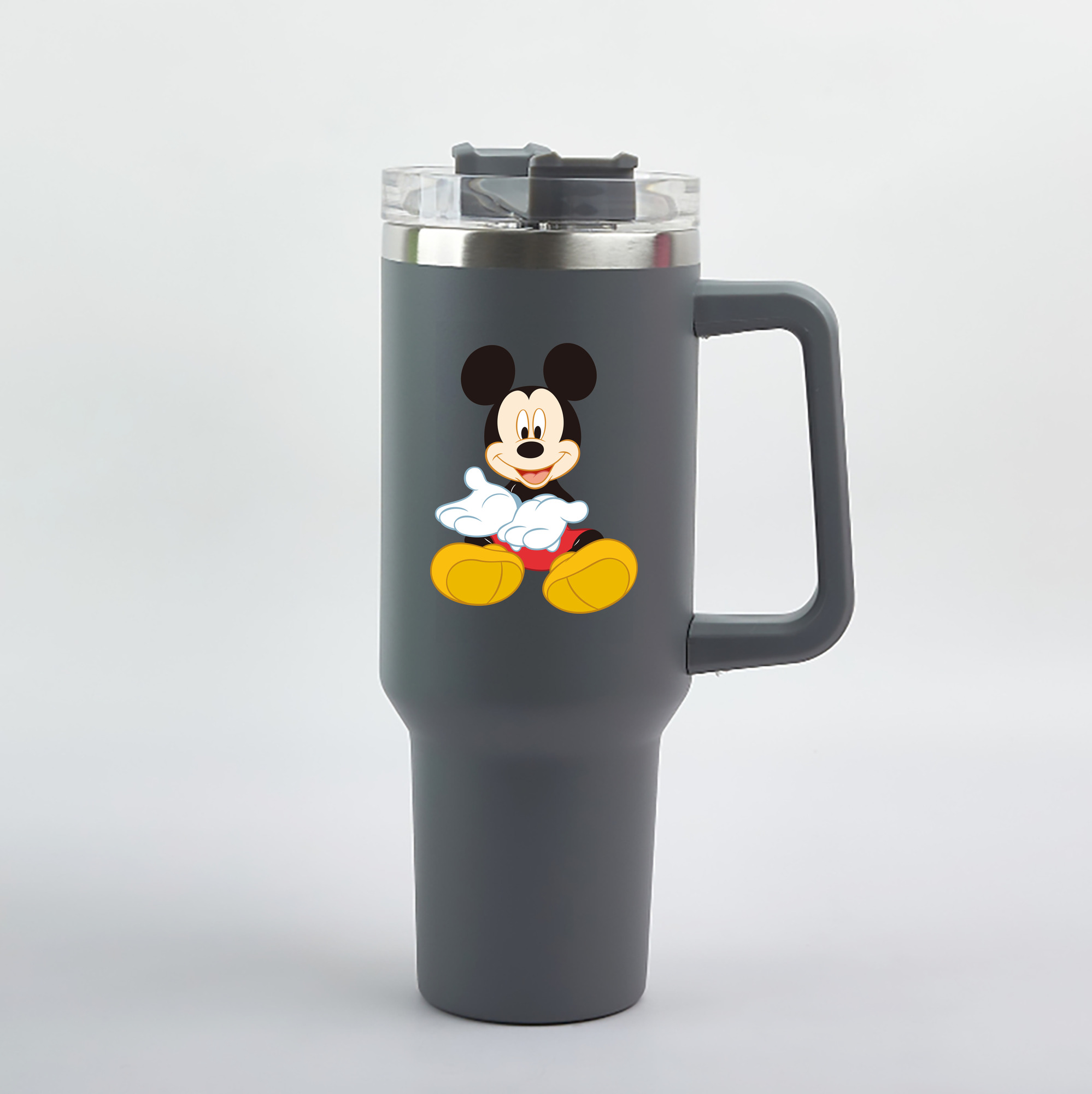 （画像用） ミッキーマウス Mickey Mouse 1200mL車用タンブラー（カラープリント）
