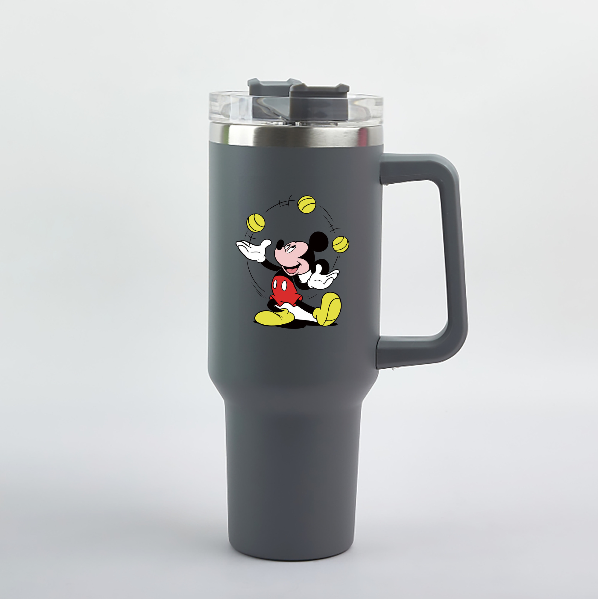 （画像用） ミッキーマウス Mickey Mouse 1200mL車用タンブラー（カラープリント）