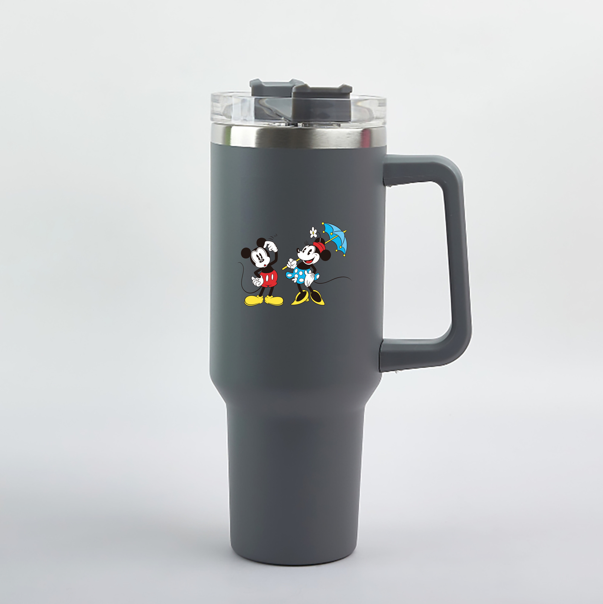 （画像用） ミッキーマウス Mickey Mouse 1200mL車用タンブラー（カラープリント）