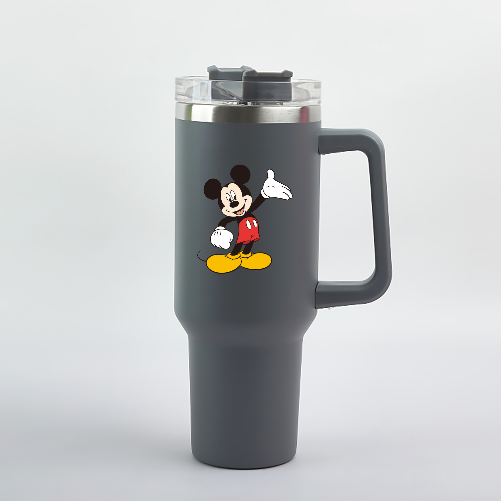 （画像用） ミッキーマウス Mickey Mouse 1200mL車用タンブラー（カラープリント）