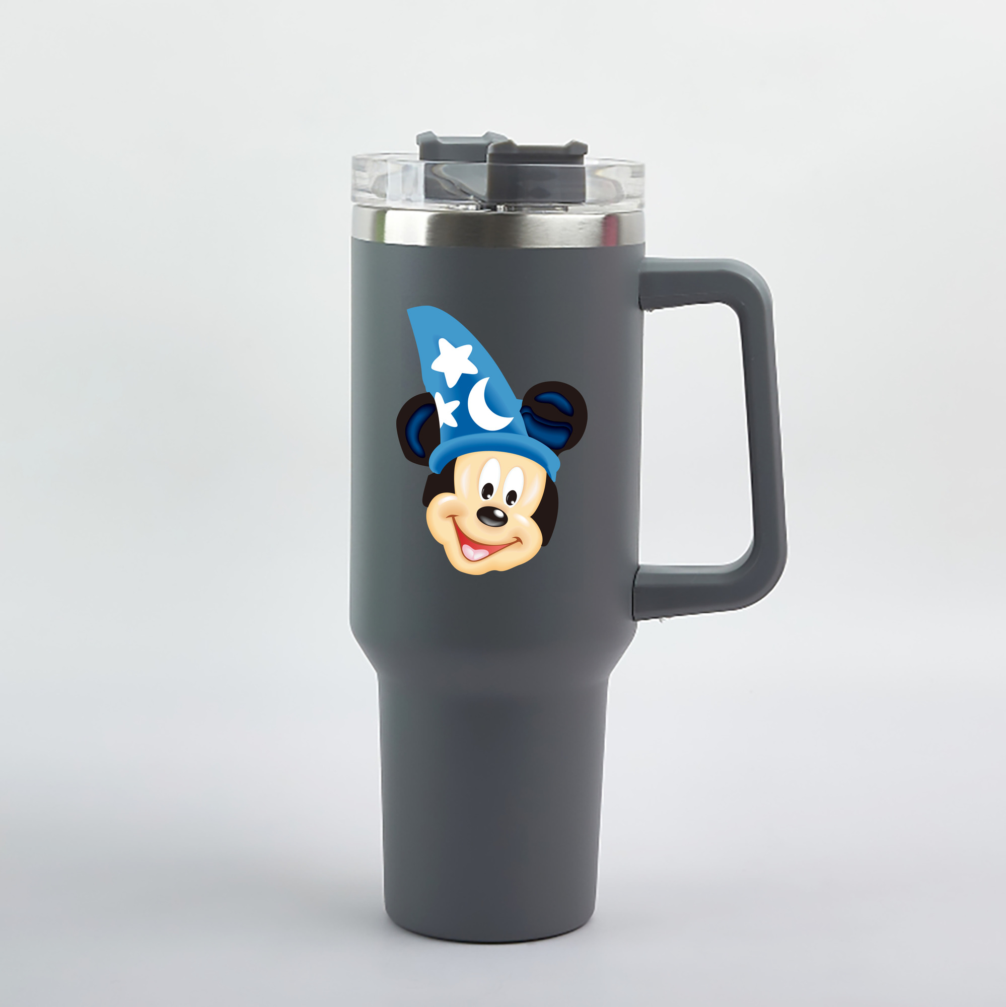 （画像用） ミッキーマウス Mickey Mouse 1200mL車用タンブラー（カラープリント）