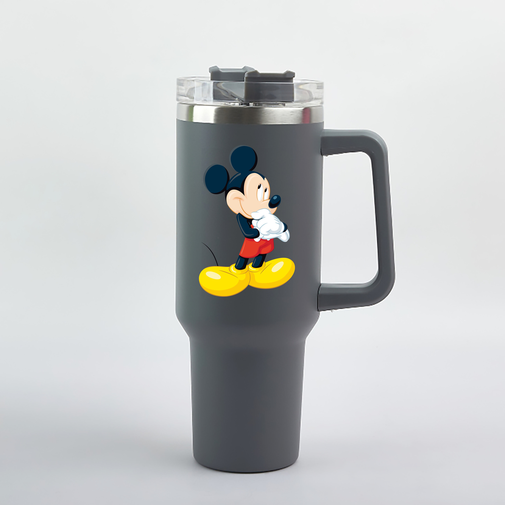 （画像用） ミッキーマウス Mickey Mouse 1200mL車用タンブラー（カラープリント）
