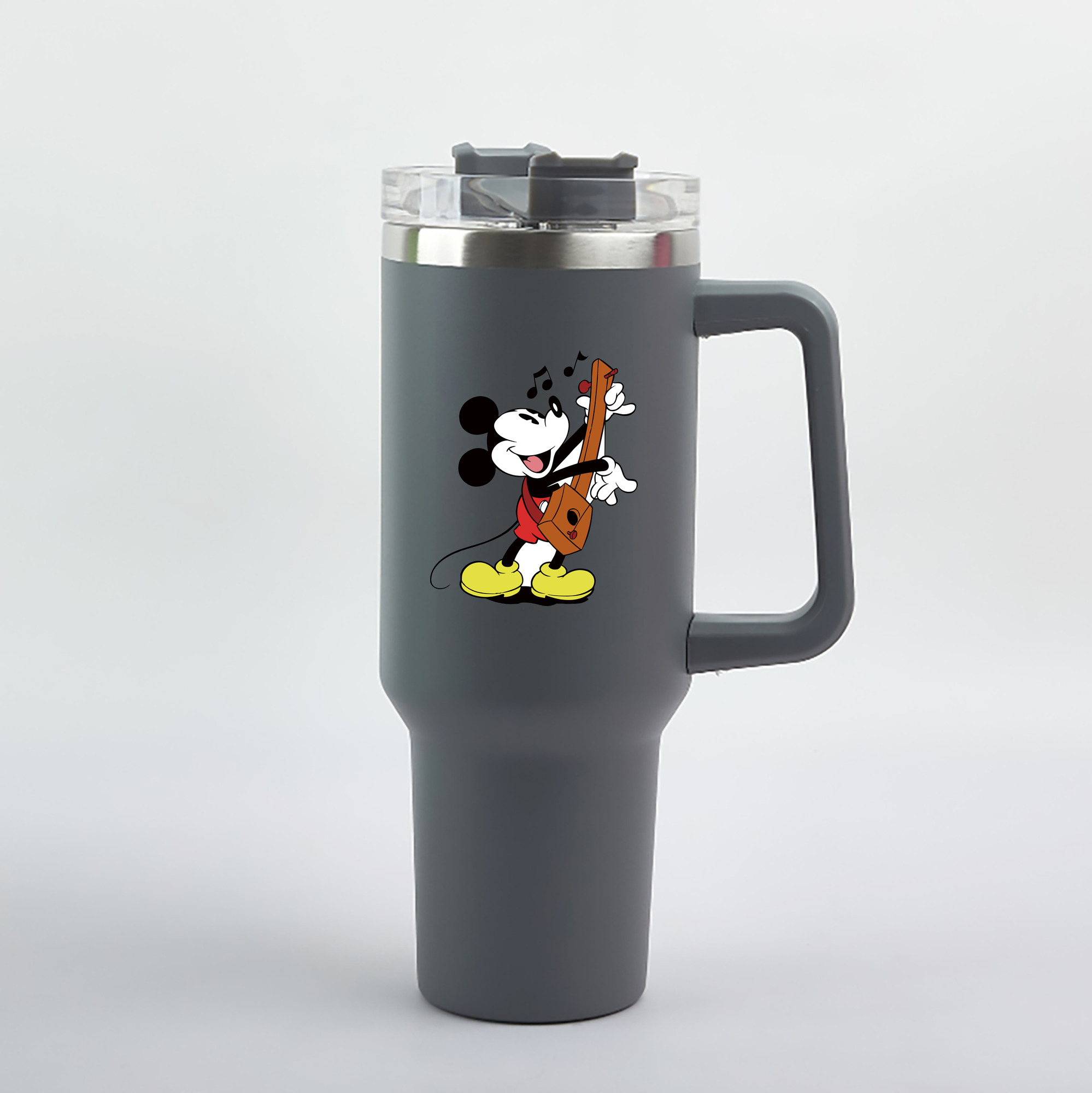 （画像用） ミッキーマウス Mickey Mouse 1200mL車用タンブラー（カラープリント）