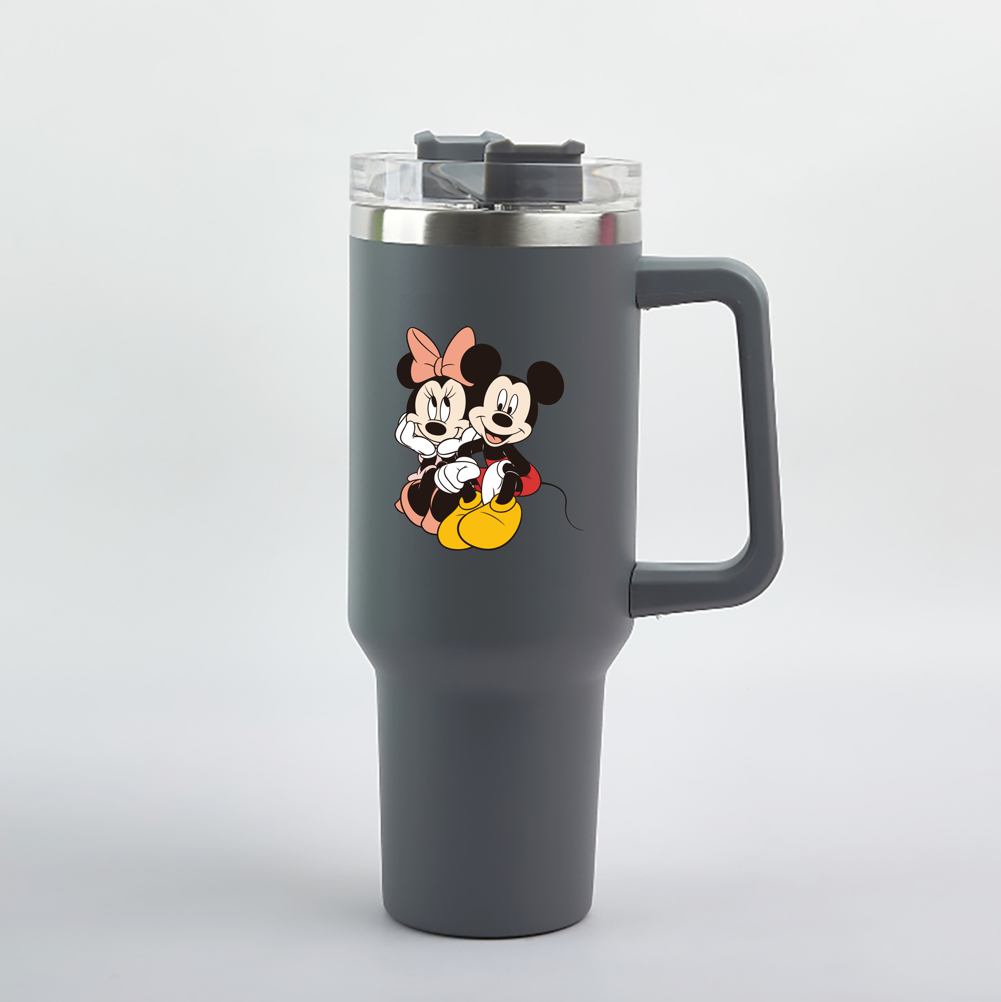 （画像用） ミッキーマウス Mickey Mouse 1200mL車用タンブラー（カラープリント）