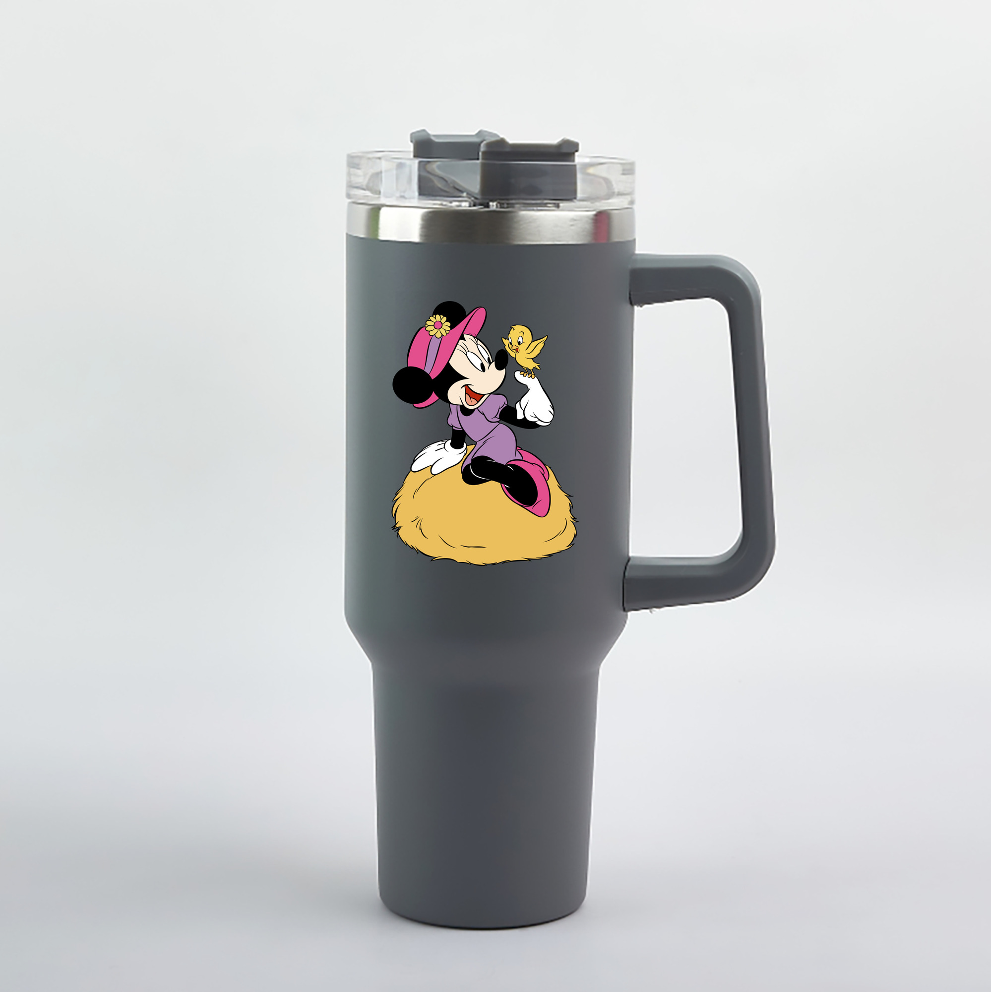 （画像用） ミッキーマウス Mickey Mouse 1200mL車用タンブラー（カラープリント）