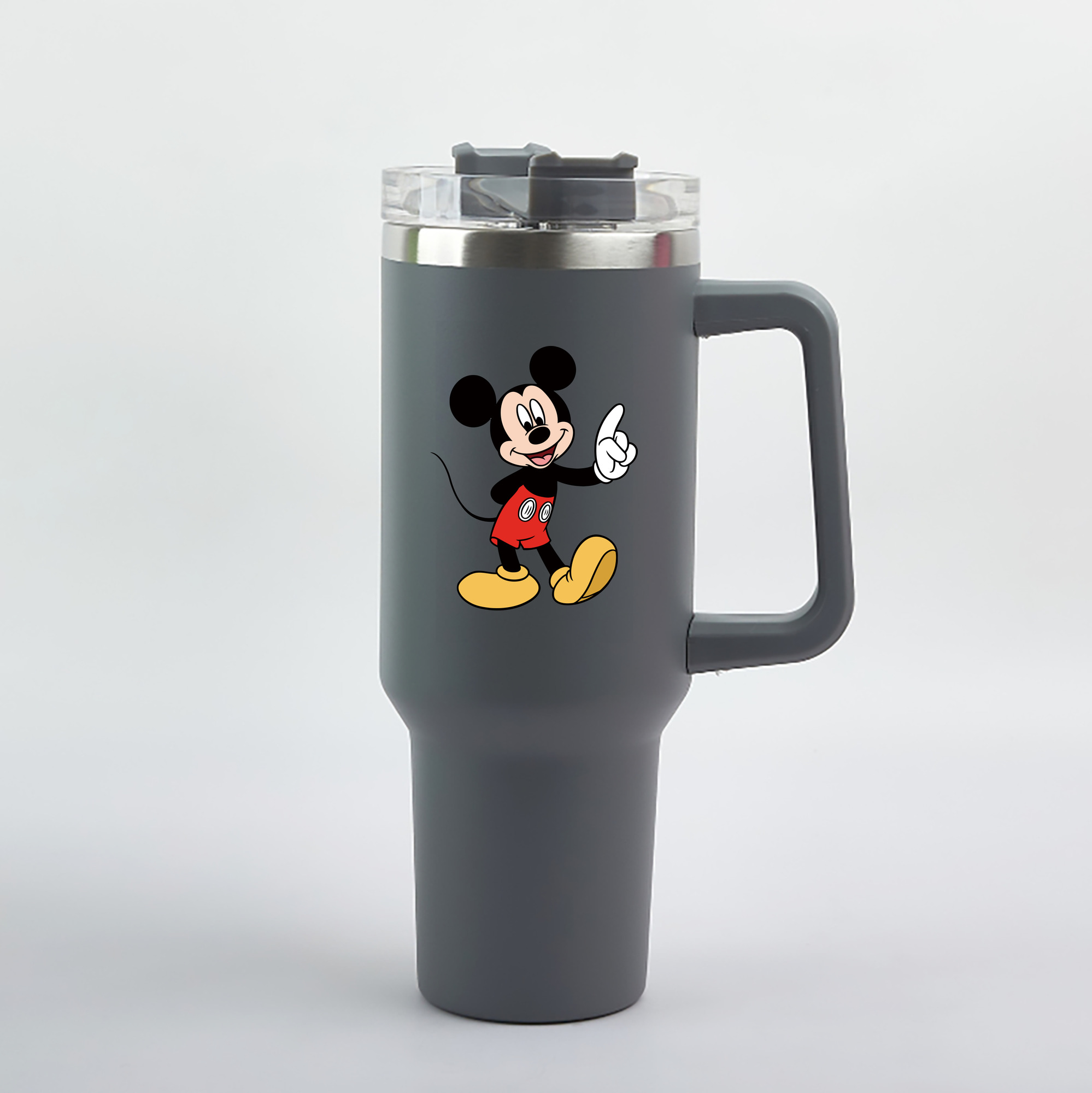 （画像用） ミッキーマウス Mickey Mouse 1200mL車用タンブラー（カラープリント）