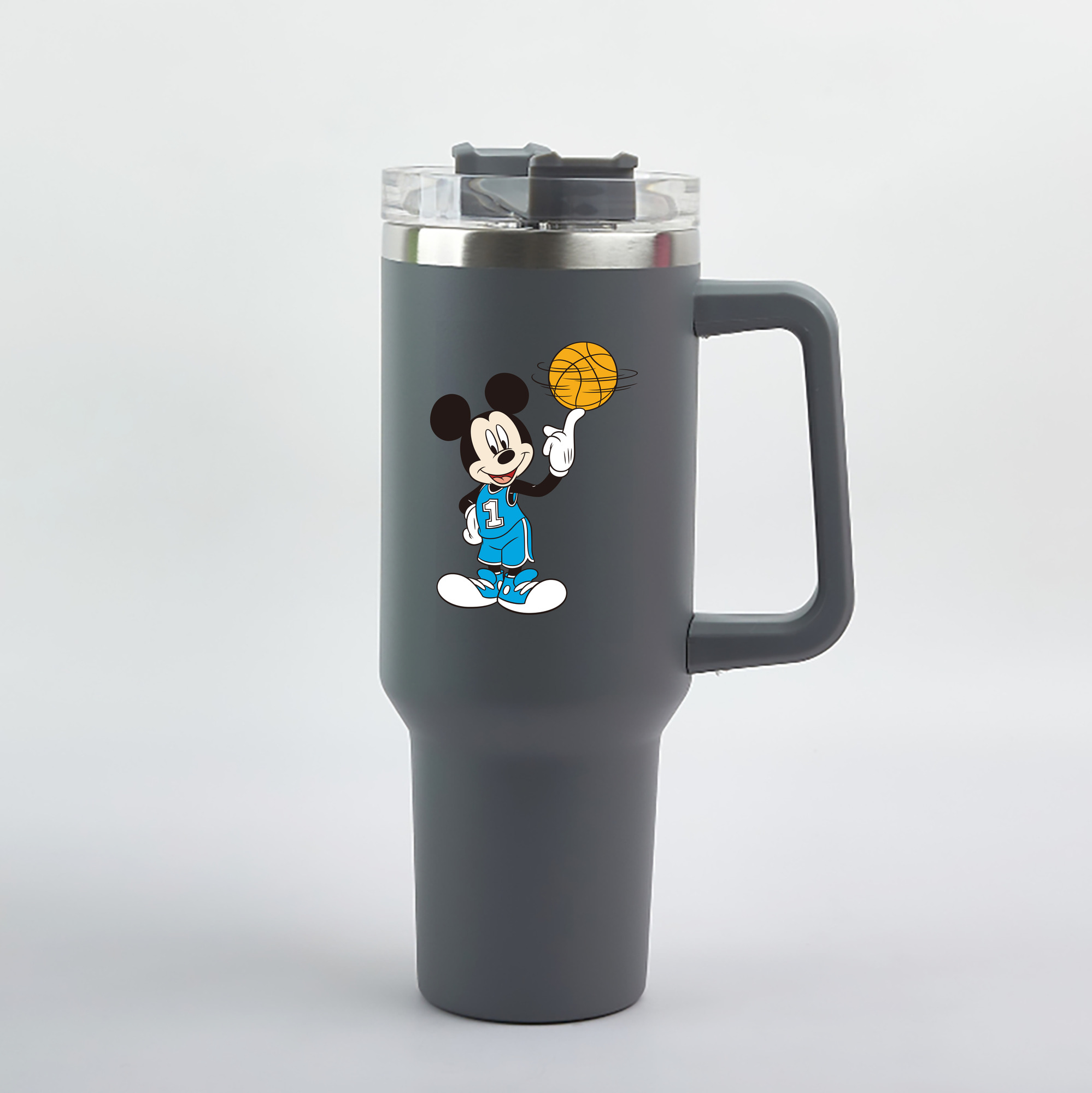 （画像用） ミッキーマウス Mickey Mouse 1200mL車用タンブラー（カラープリント）