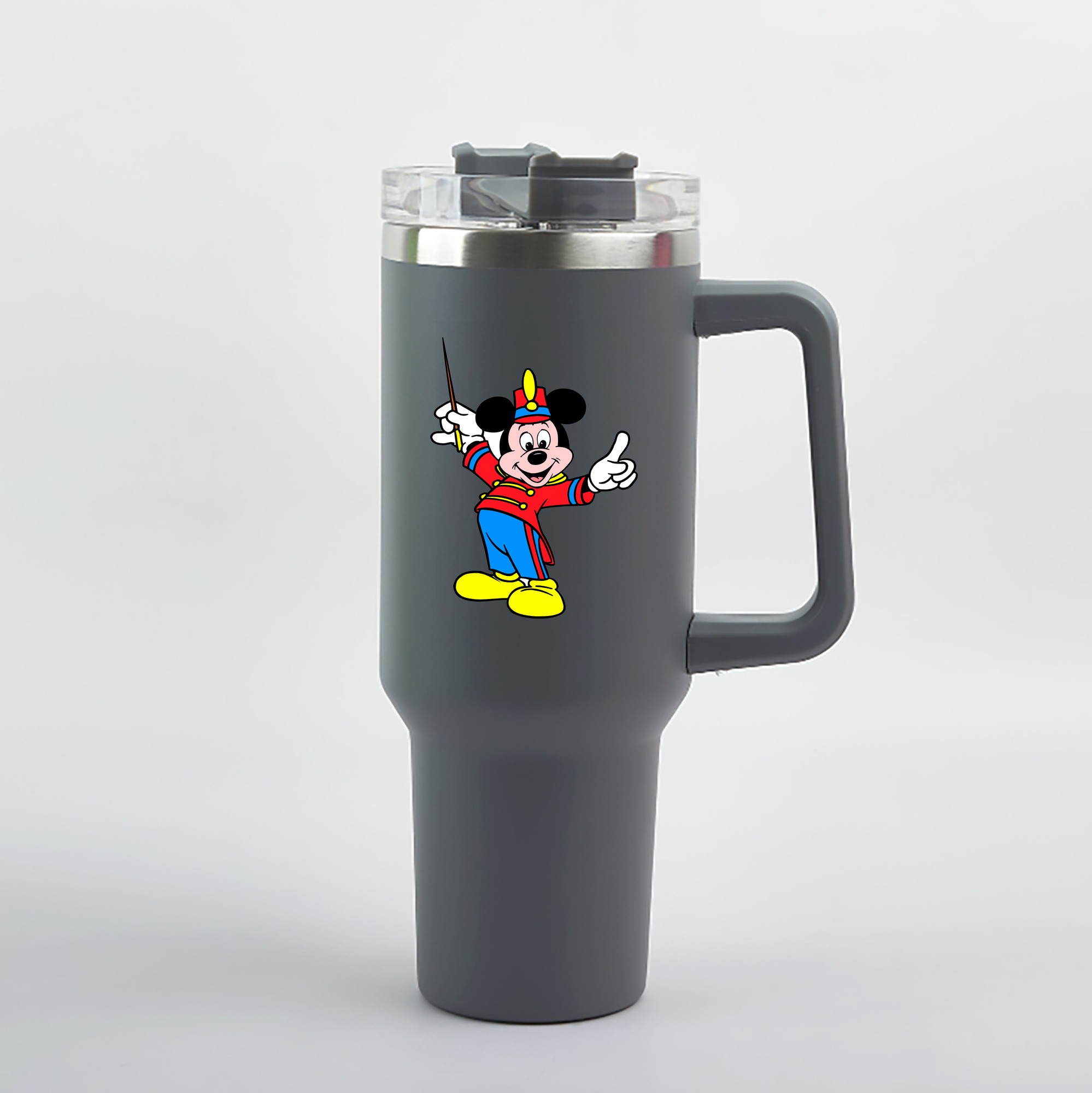 （画像用） ミッキーマウス Mickey Mouse 1200mL車用タンブラー（カラープリント）