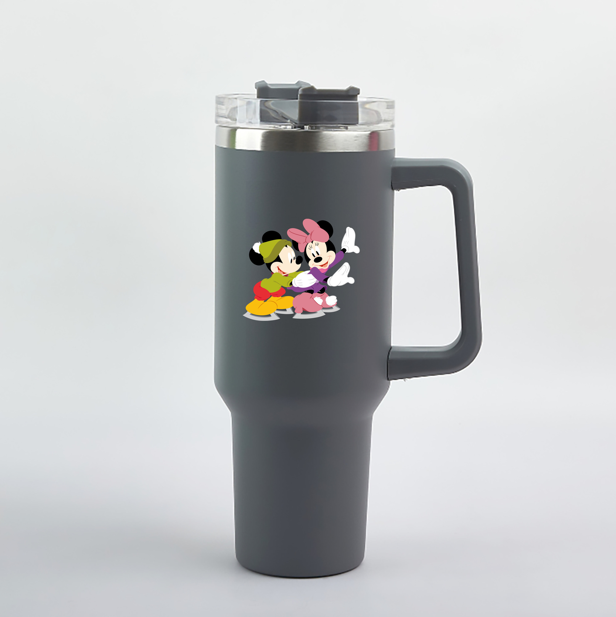 （画像用） ミッキーマウス Mickey Mouse 1200mL車用タンブラー（カラープリント）